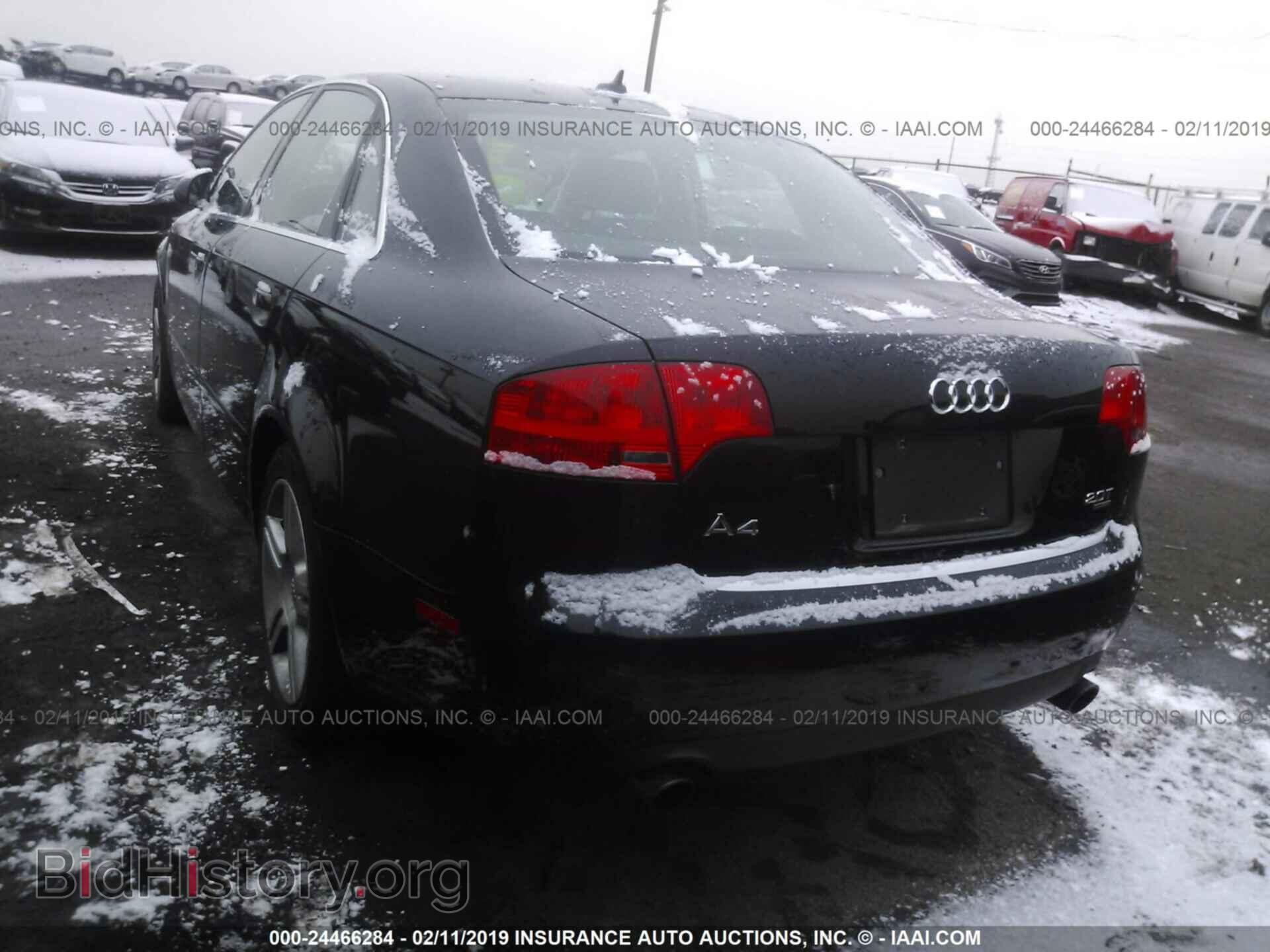 2007 AUDI A4 - VIN: WAUDF78E77A240821 - Фото 3