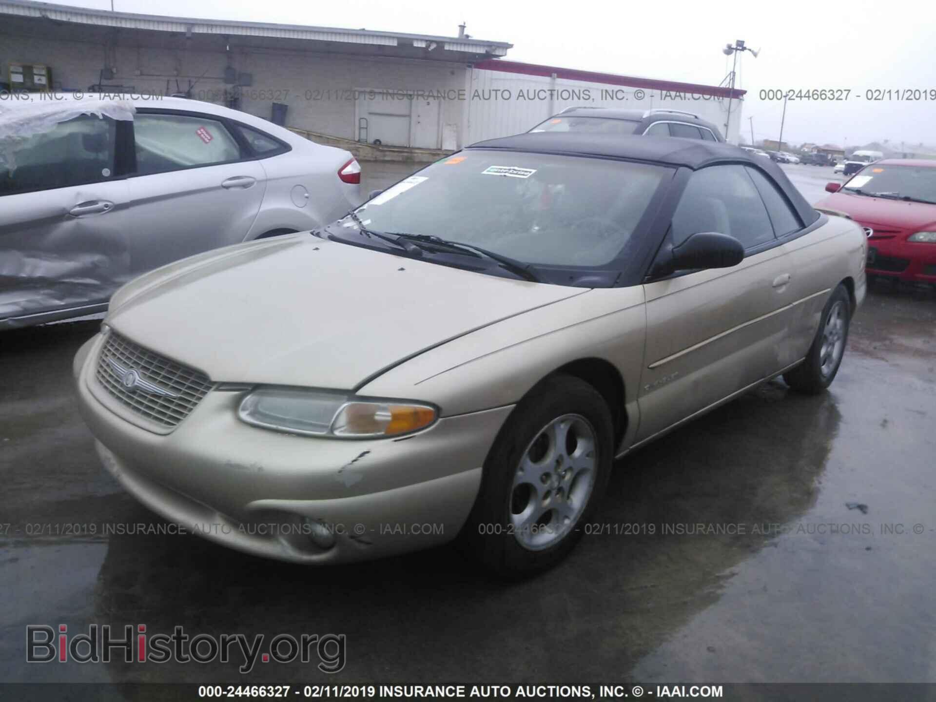 1998 CHRYSLER SEBRING - VIN: 3C3EL55H9WT312150 - Фото 2