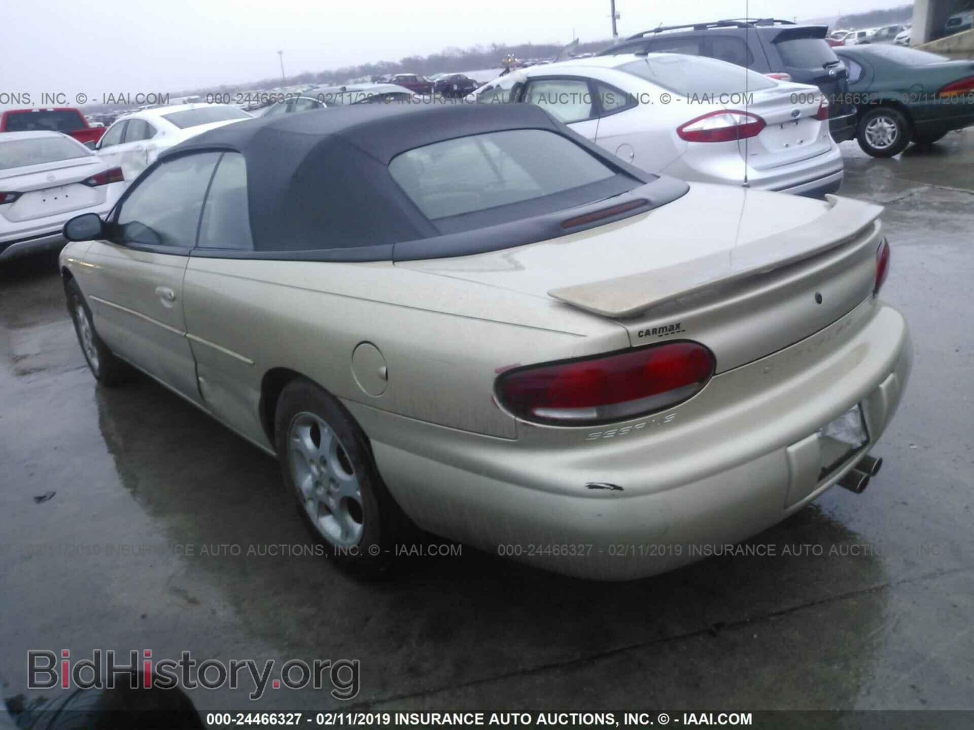 1998 CHRYSLER SEBRING - VIN: 3C3EL55H9WT312150 - Фото 3