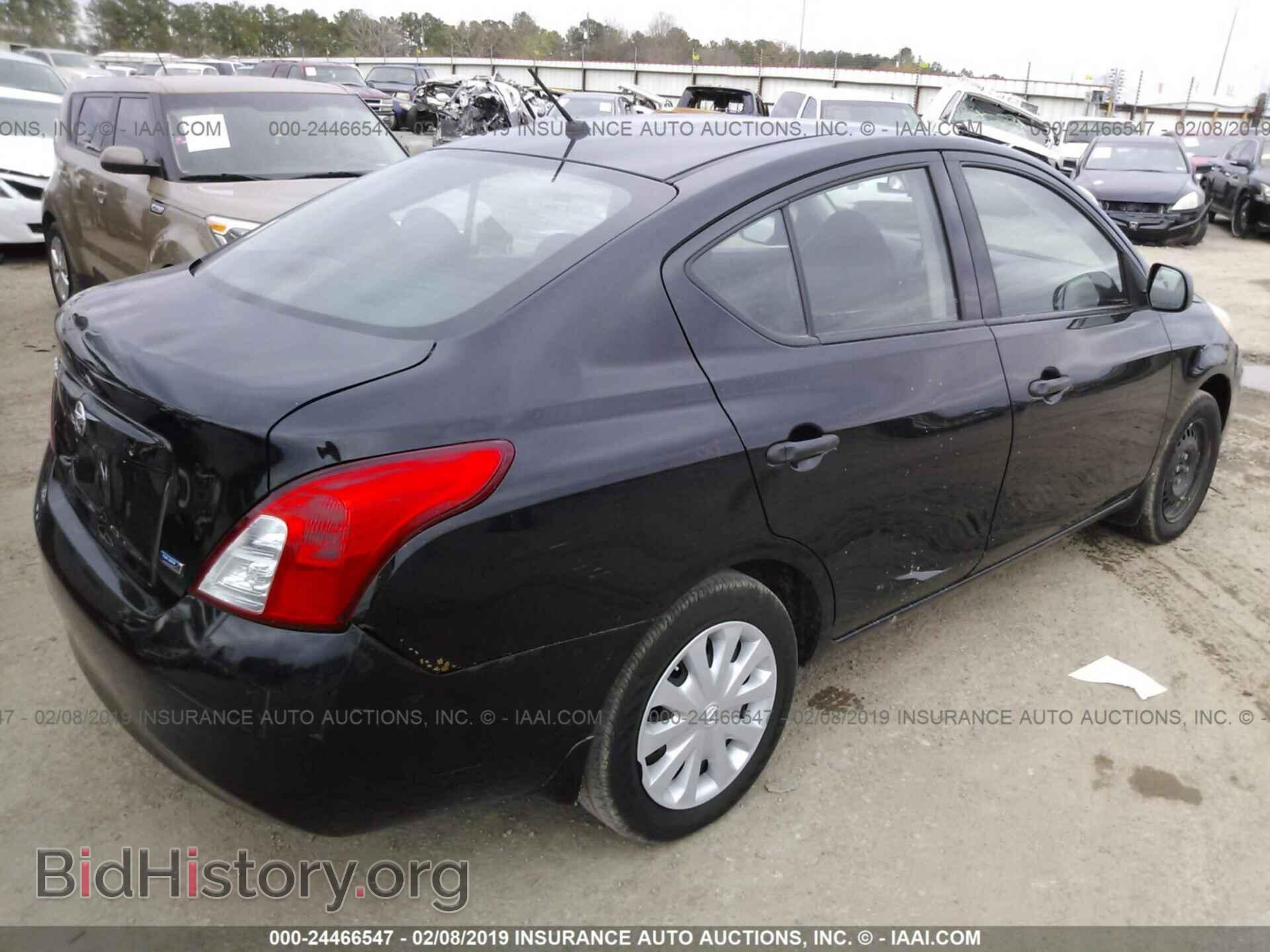 2013 NISSAN VERSA - VIN: 3N1CN7AP8DL837576 - Фото 4