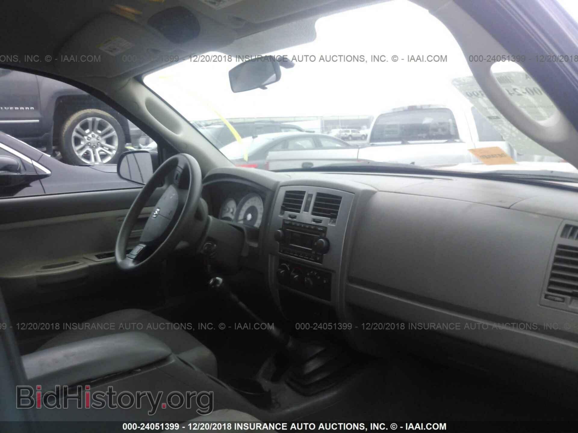 2006 DODGE DAKOTA - VIN: 1D7HE48K06S510997 - Фото 5