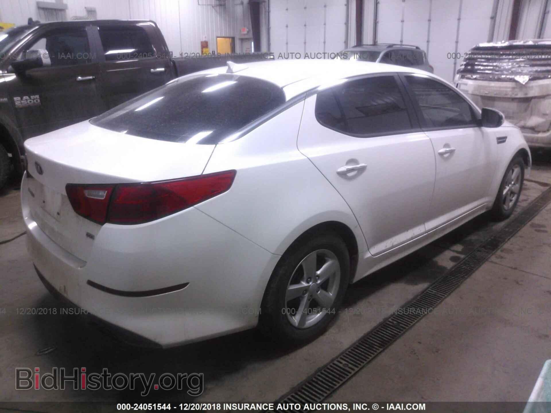 2015 KIA OPTIMA - VIN: KNAGM4A75F5628716 - Фото 4