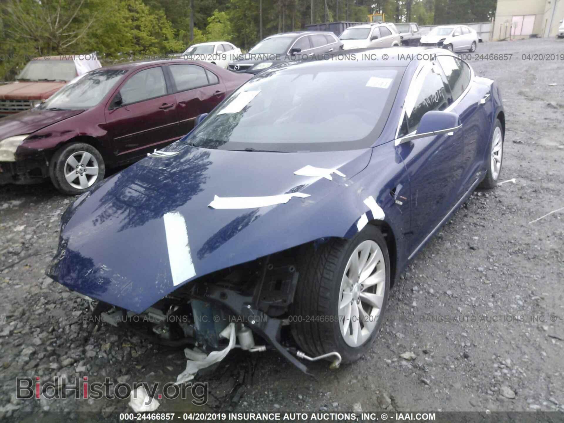 2017 TESLA MODEL S - VIN: 5YJSA1E22HF190838 - Фото 2