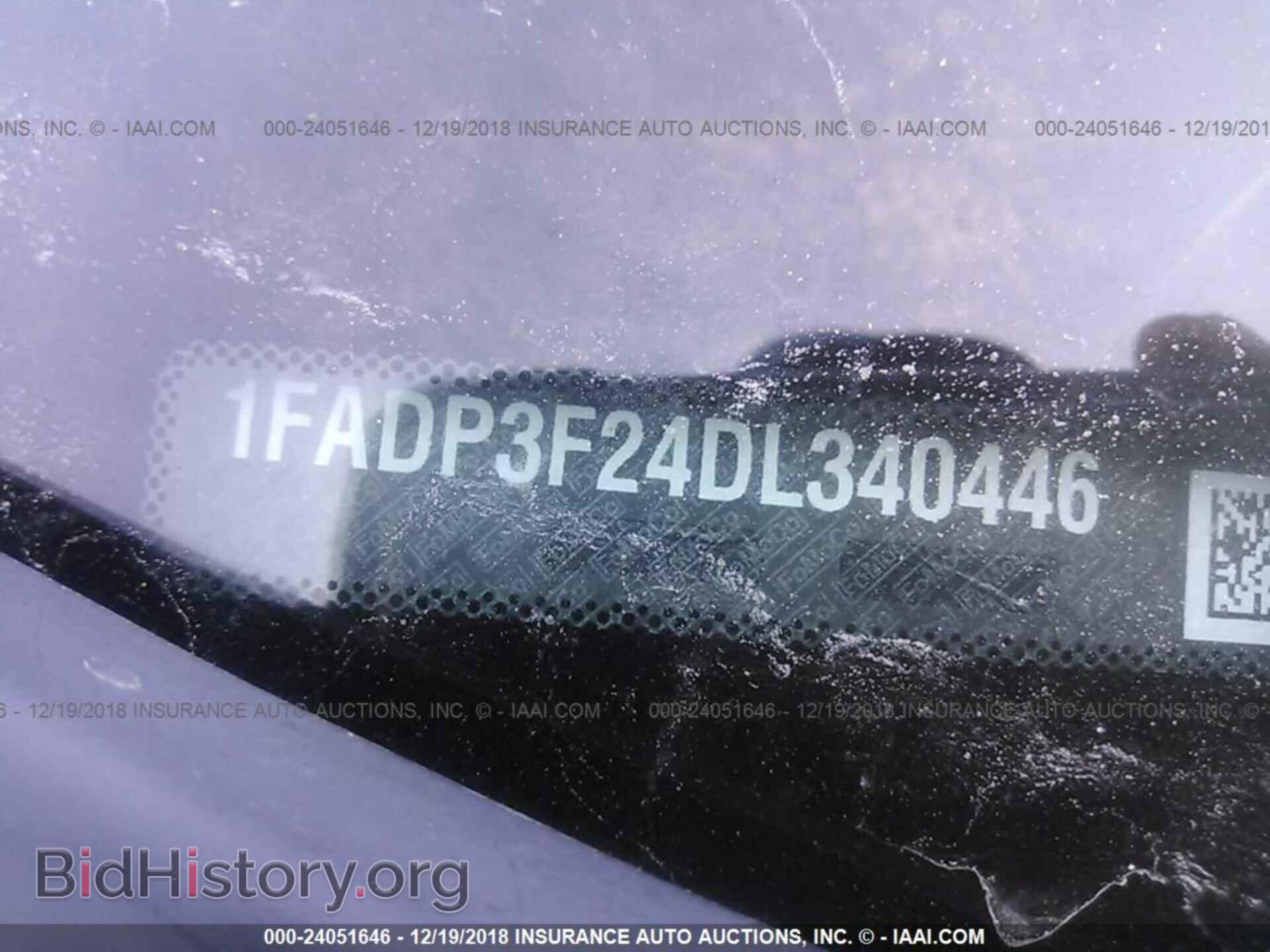 2013 FORD FOCUS - VIN: 1FADP3F24DL340446 - Фото 9