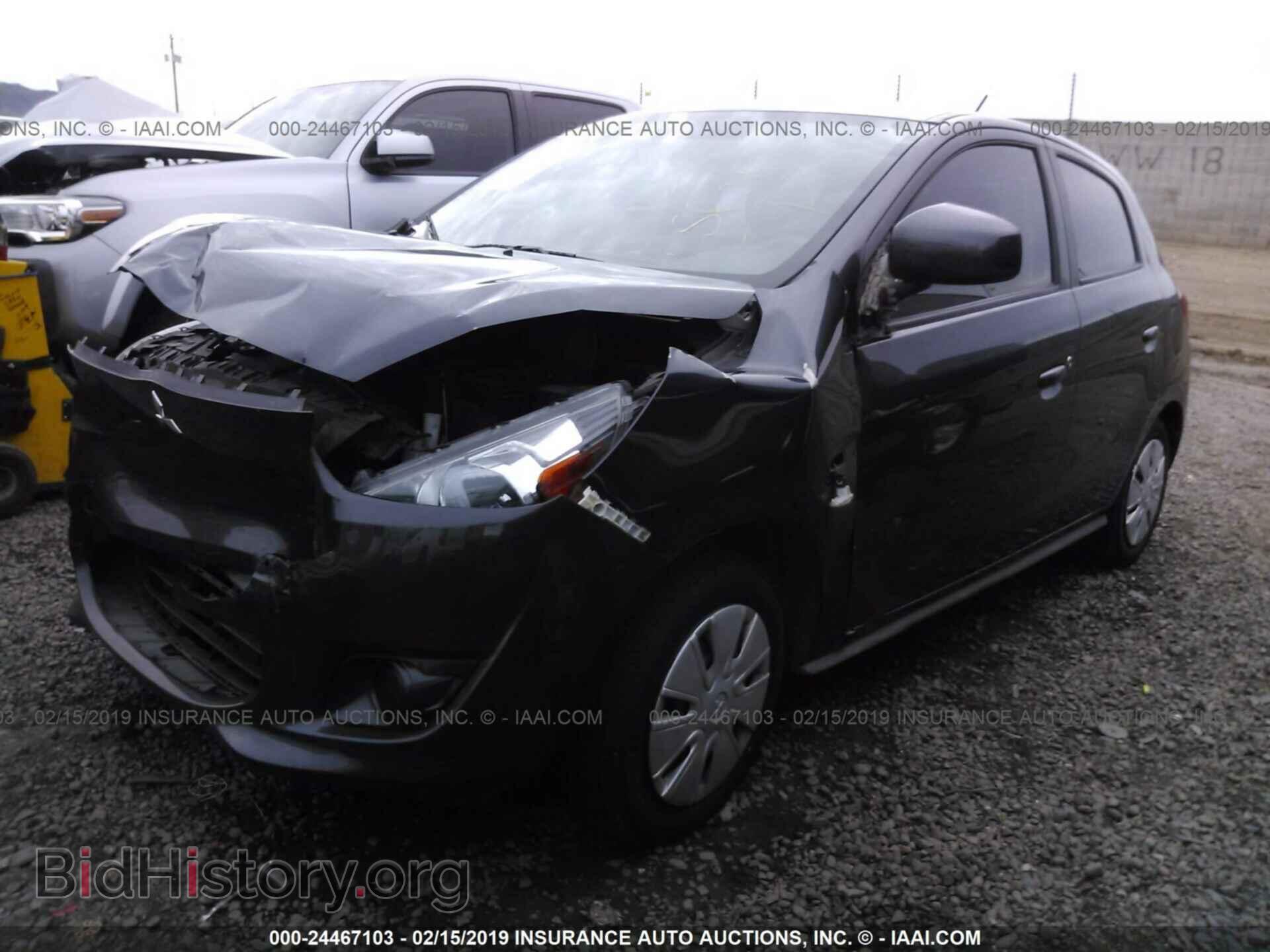 2015 MITSUBISHI MIRAGE - VIN: ML32A3HJ0FH012991 - Фото 2