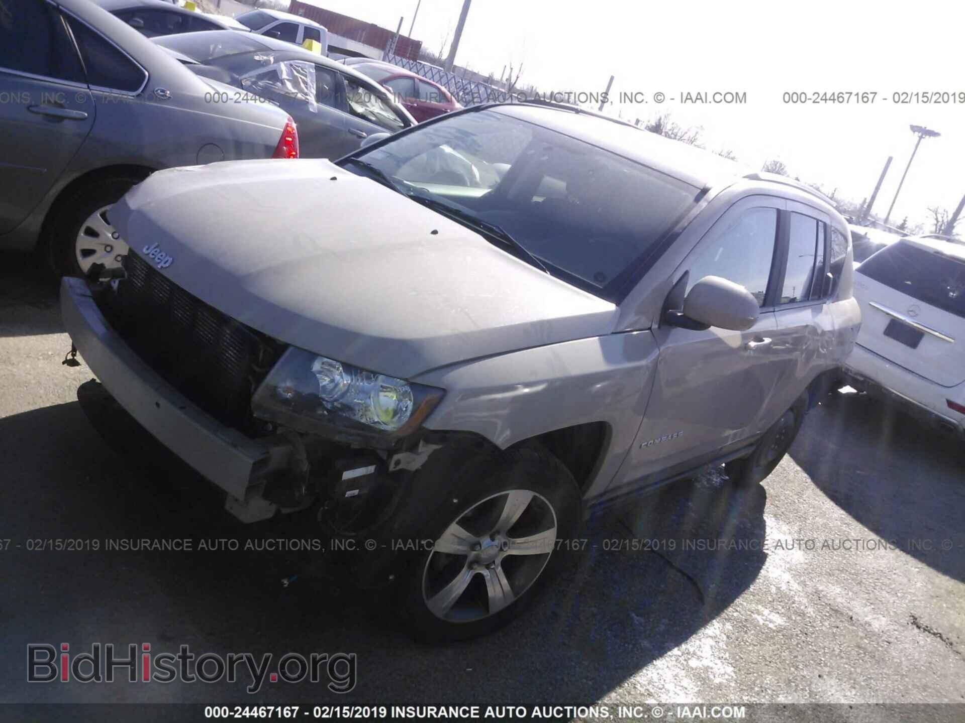 2017 JEEP COMPASS - VIN: 1C4NJDEB9HD177509 - Фото 2