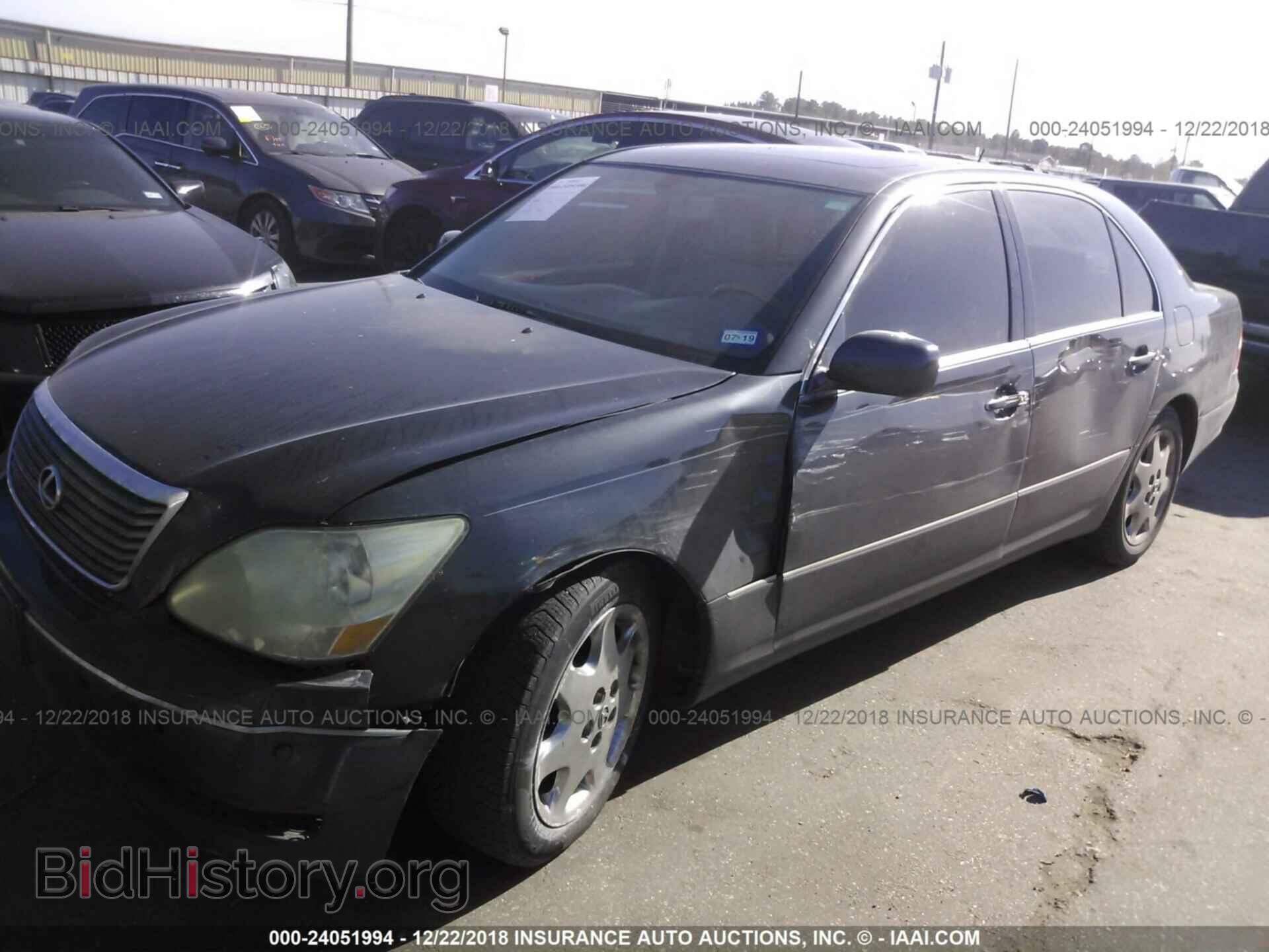 2005 LEXUS LS - VIN: JTHBN36F450179477 - Photo 2