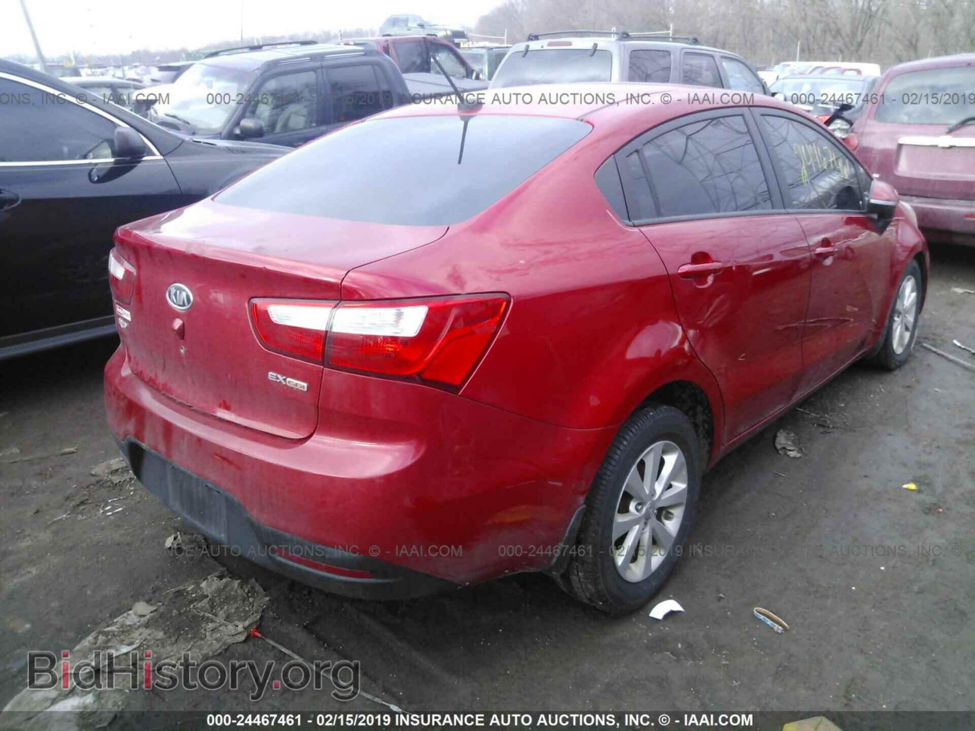 2012 KIA RIO - VIN: KNADN4A38C6093576 - Фото 4