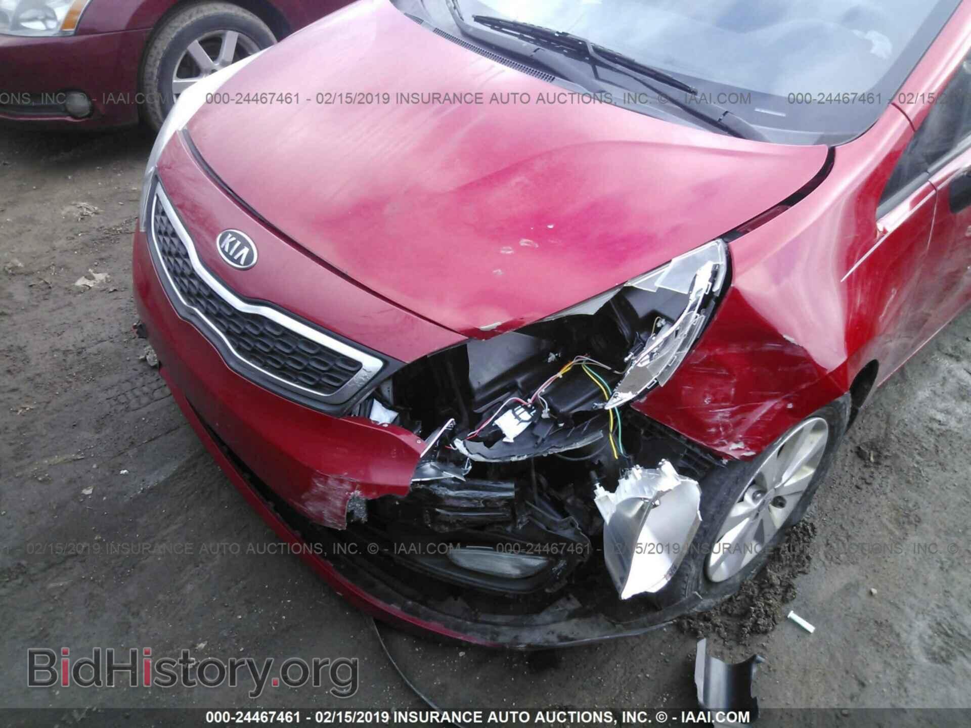 2012 KIA RIO - VIN: KNADN4A38C6093576 - Фото 6