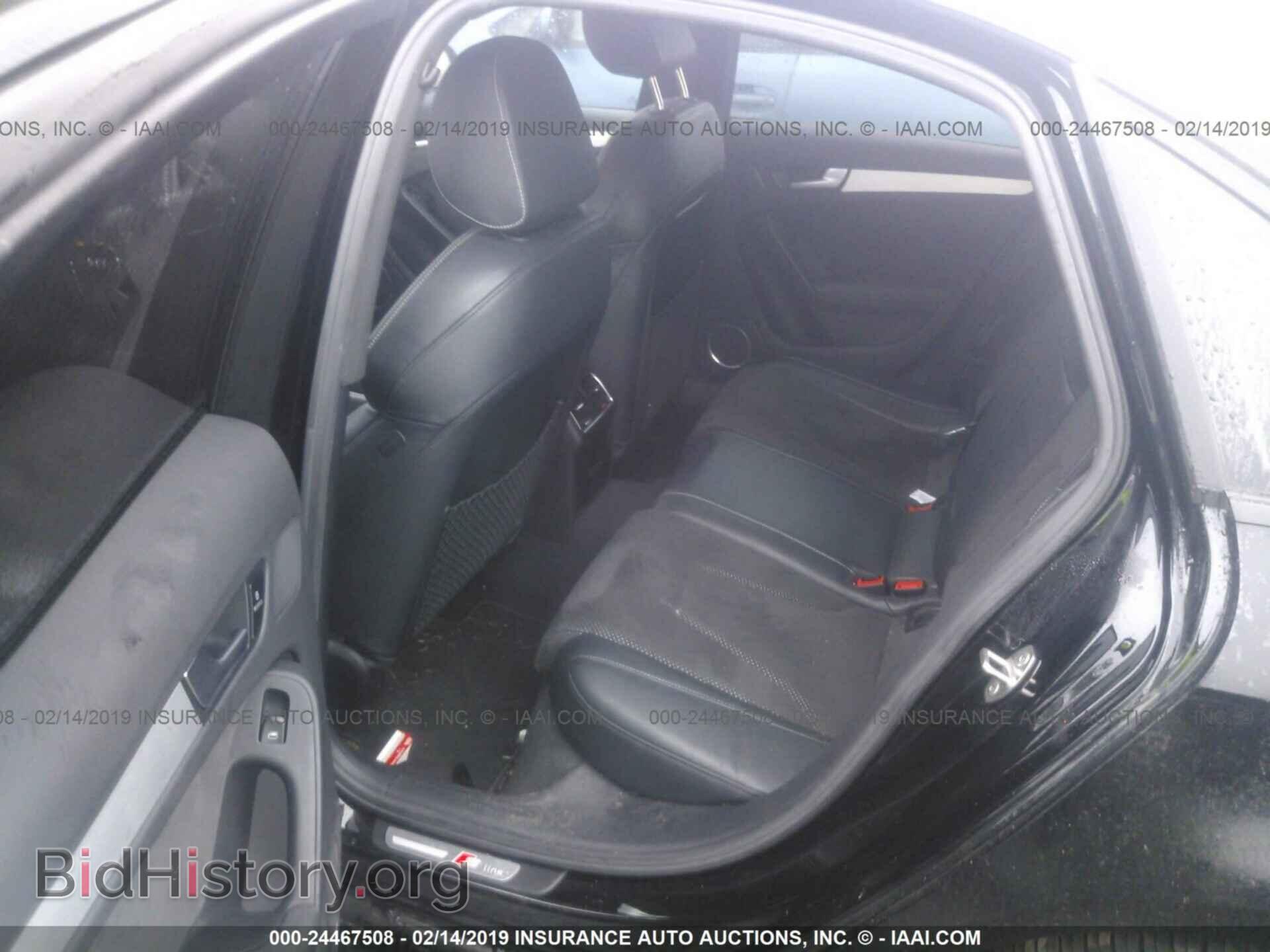 2012 AUDI A4 - VIN: WAUKFAFL2CA113314 - Фото 8