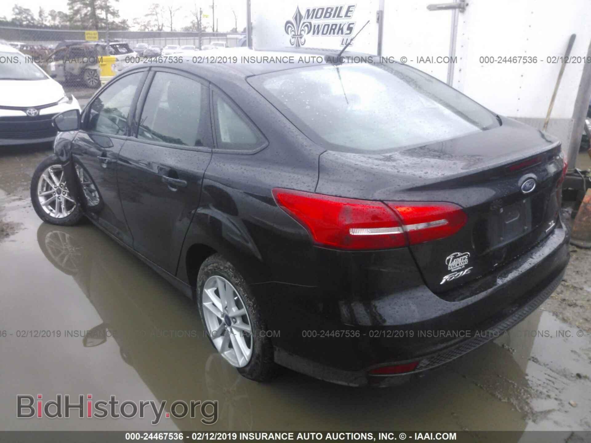 2015 FORD FOCUS - VIN: 1FADP3F2XFL202350 - Фото 3