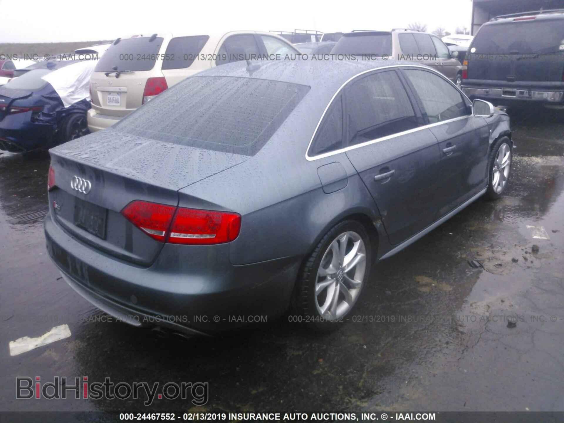 2012 AUDI S4 - VIN: WAUDGAFL4CA093041 - Фото 4