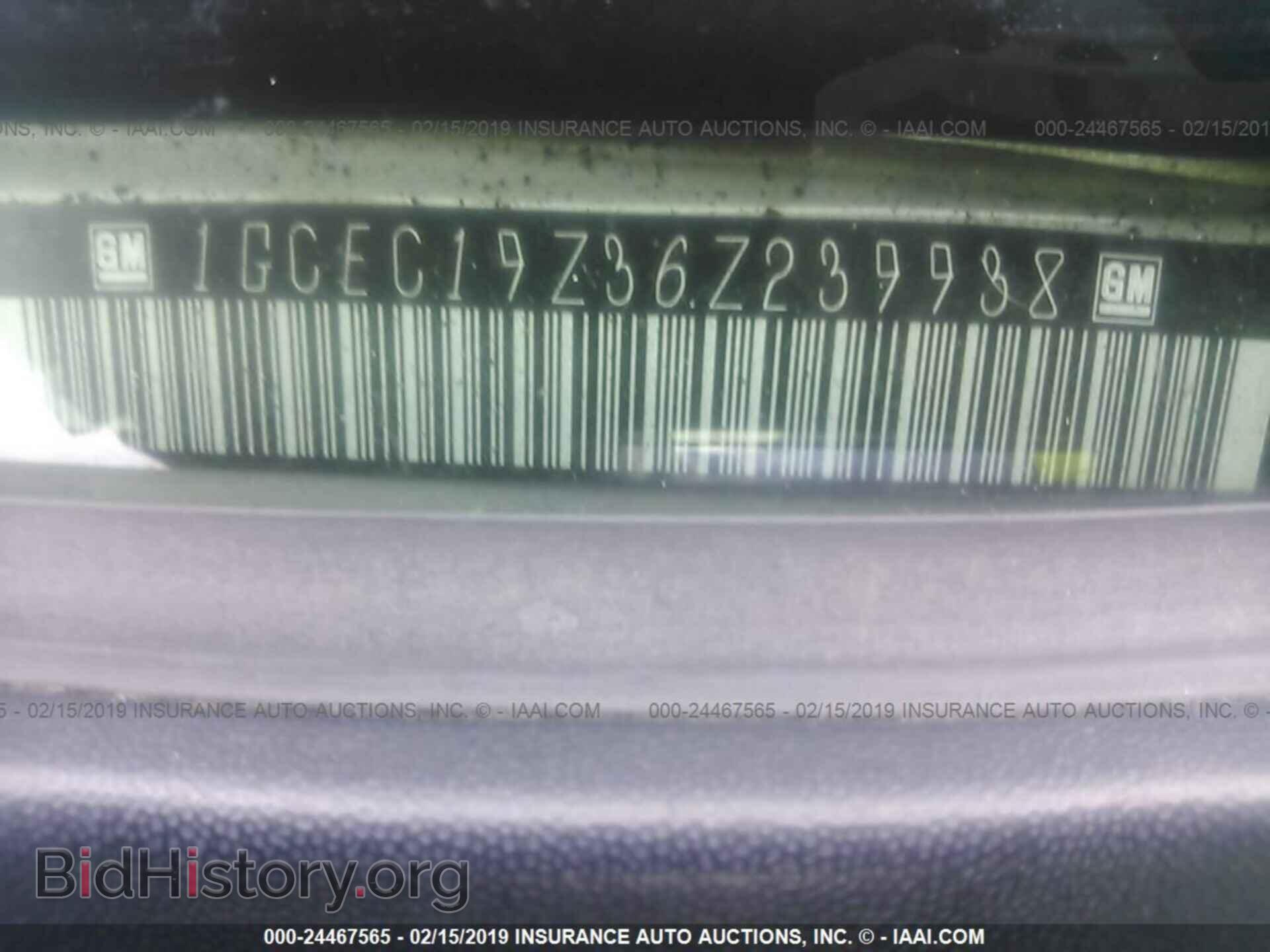 2006 CHEVROLET SILVERADO - VIN: 1GCEC19Z36Z239938 - Фото 9