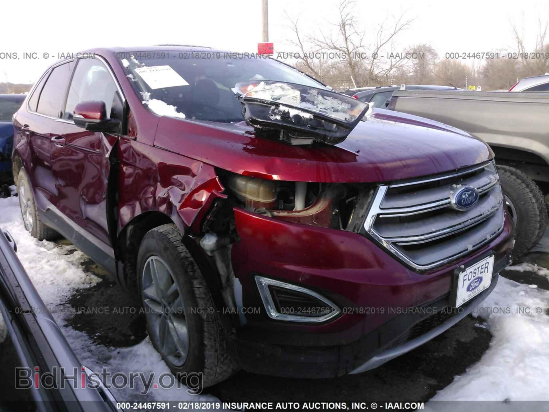 Фотография 2FMPK4J87GBB84622 - FORD EDGE 2016