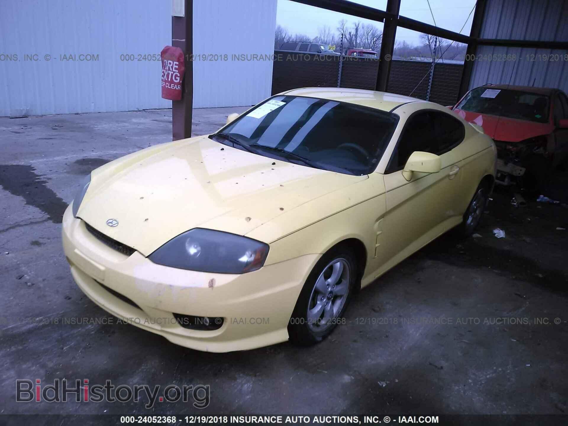2006 HYUNDAI TIBURON - VIN: KMHHM65D76U225714 - Фото 2