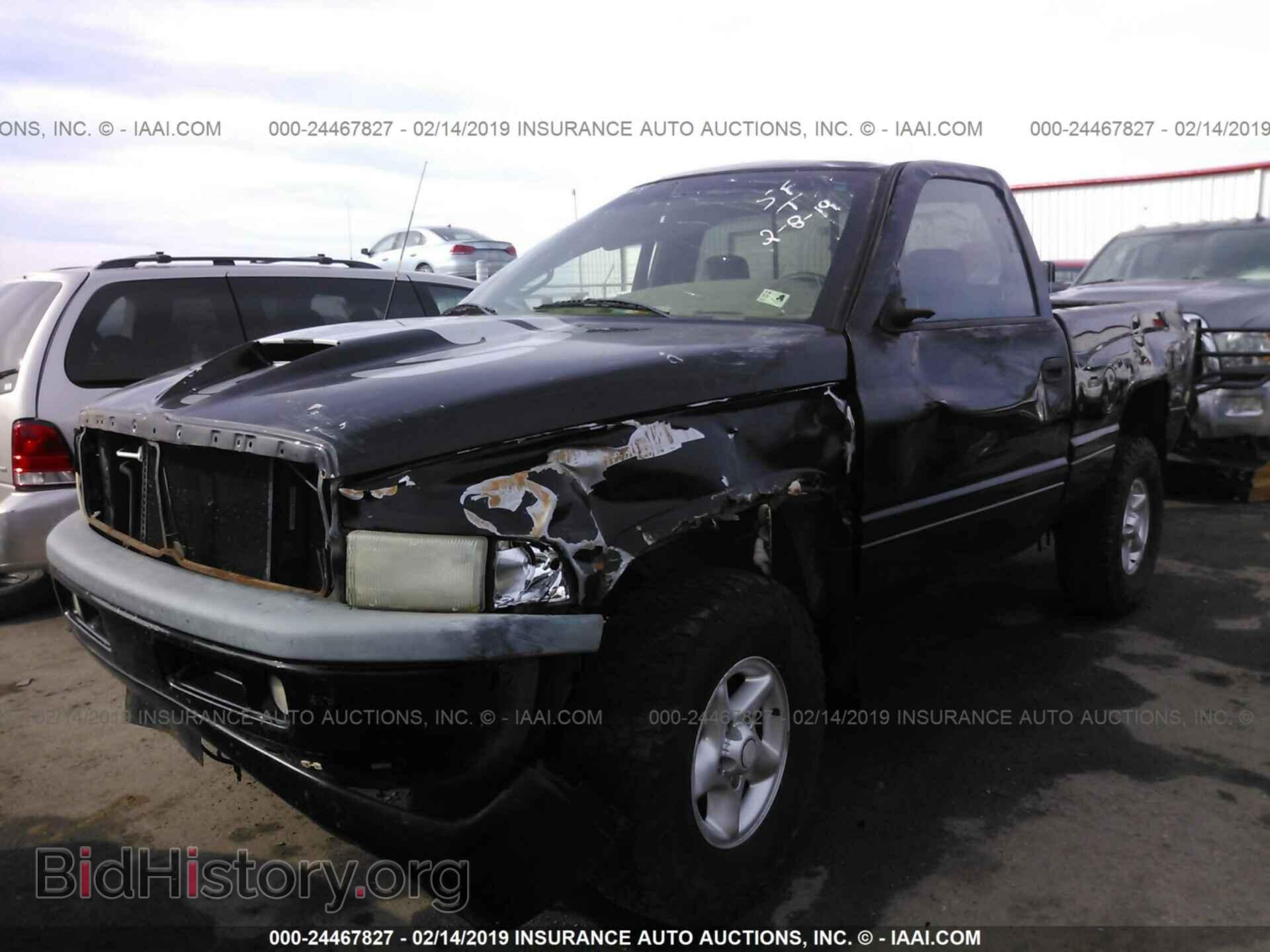 1998 DODGE RAM 1500 - VIN: 3B7HF16Y1WM298195 - Фото 2