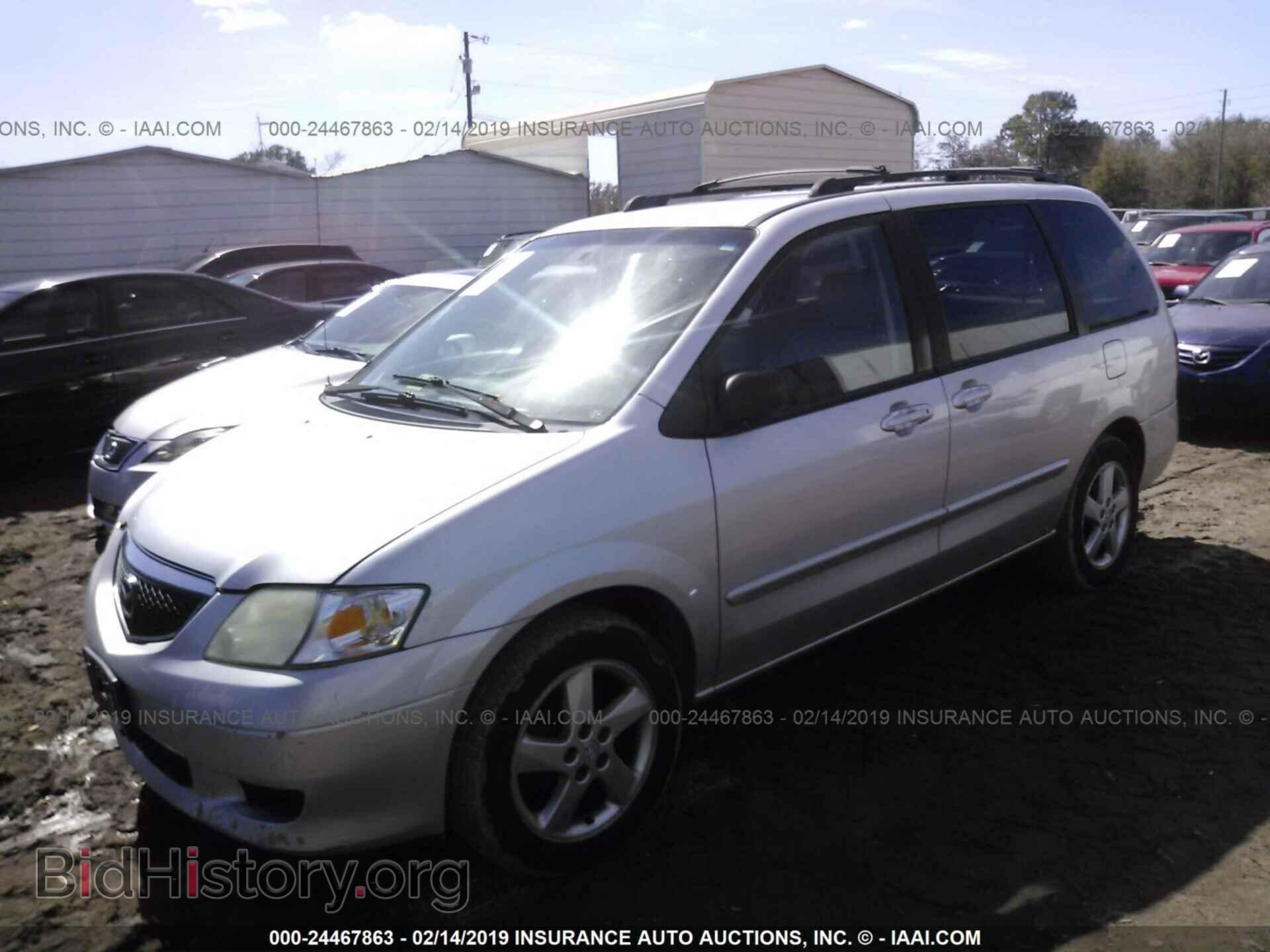 2003 MAZDA MPV - VIN: JM3LW28JX30345875 - Фото 2