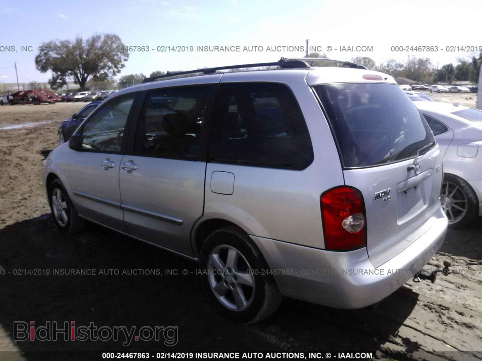 2003 MAZDA MPV - VIN: JM3LW28JX30345875 - Фото 3