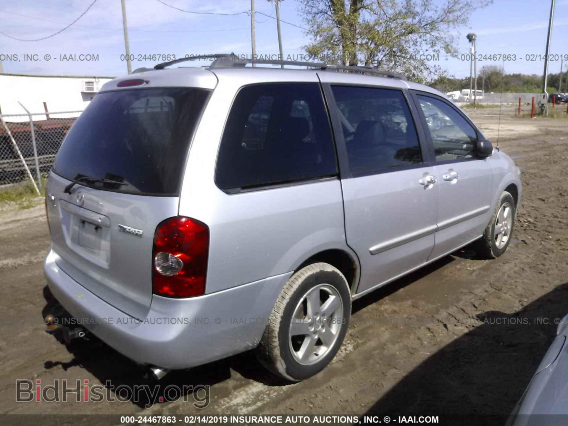 2003 MAZDA MPV - VIN: JM3LW28JX30345875 - Фото 4