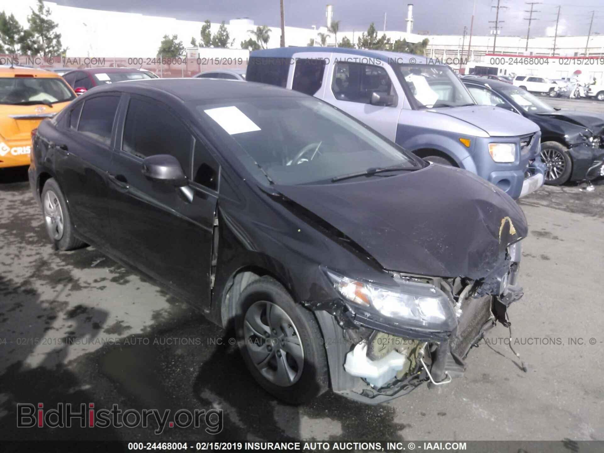 Фотография 2HGFB2F56DH589058 - HONDA CIVIC 2013