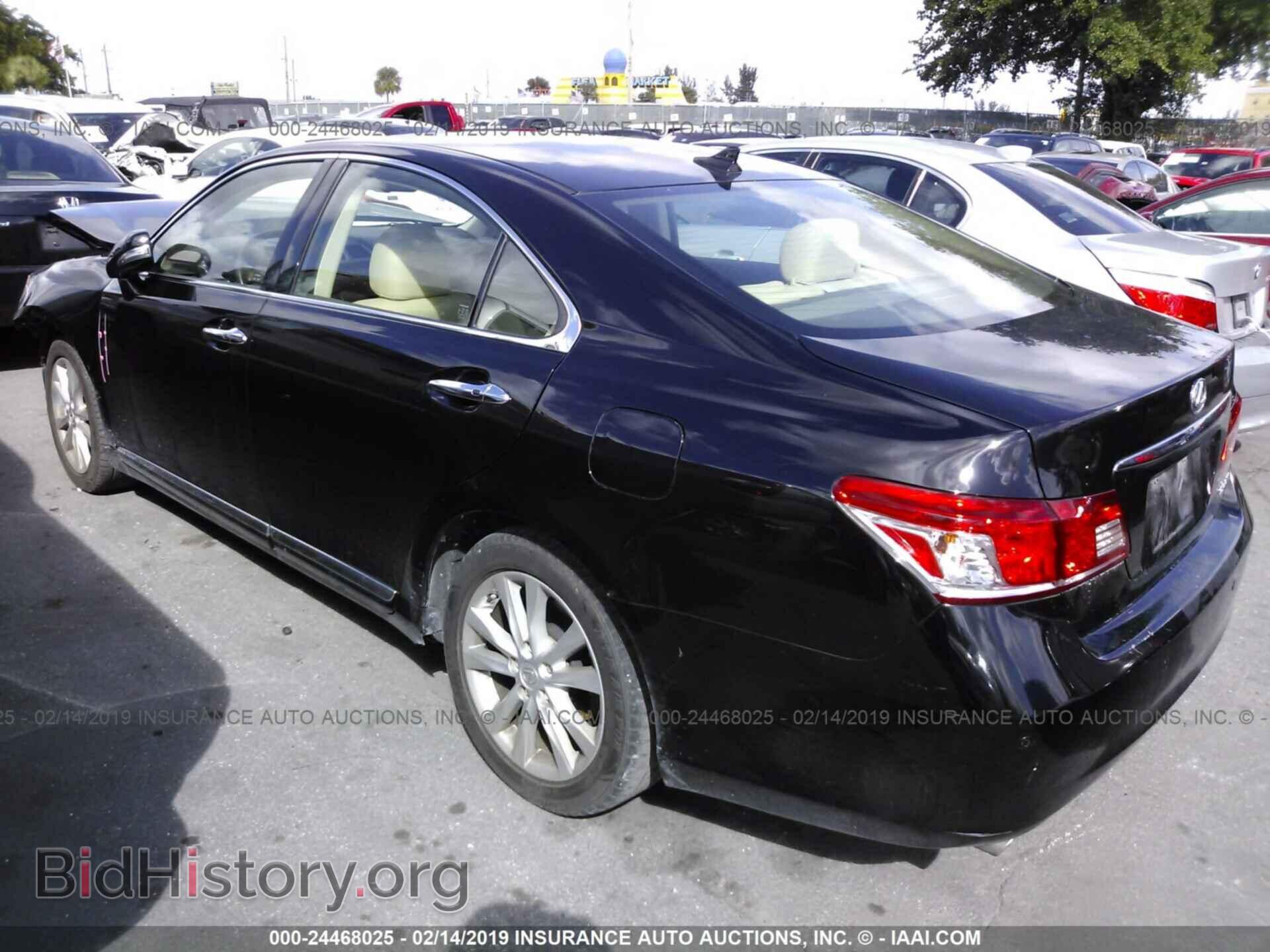 2011 LEXUS ES - VIN: JTHBK1EG0B2455743 - Фото 3