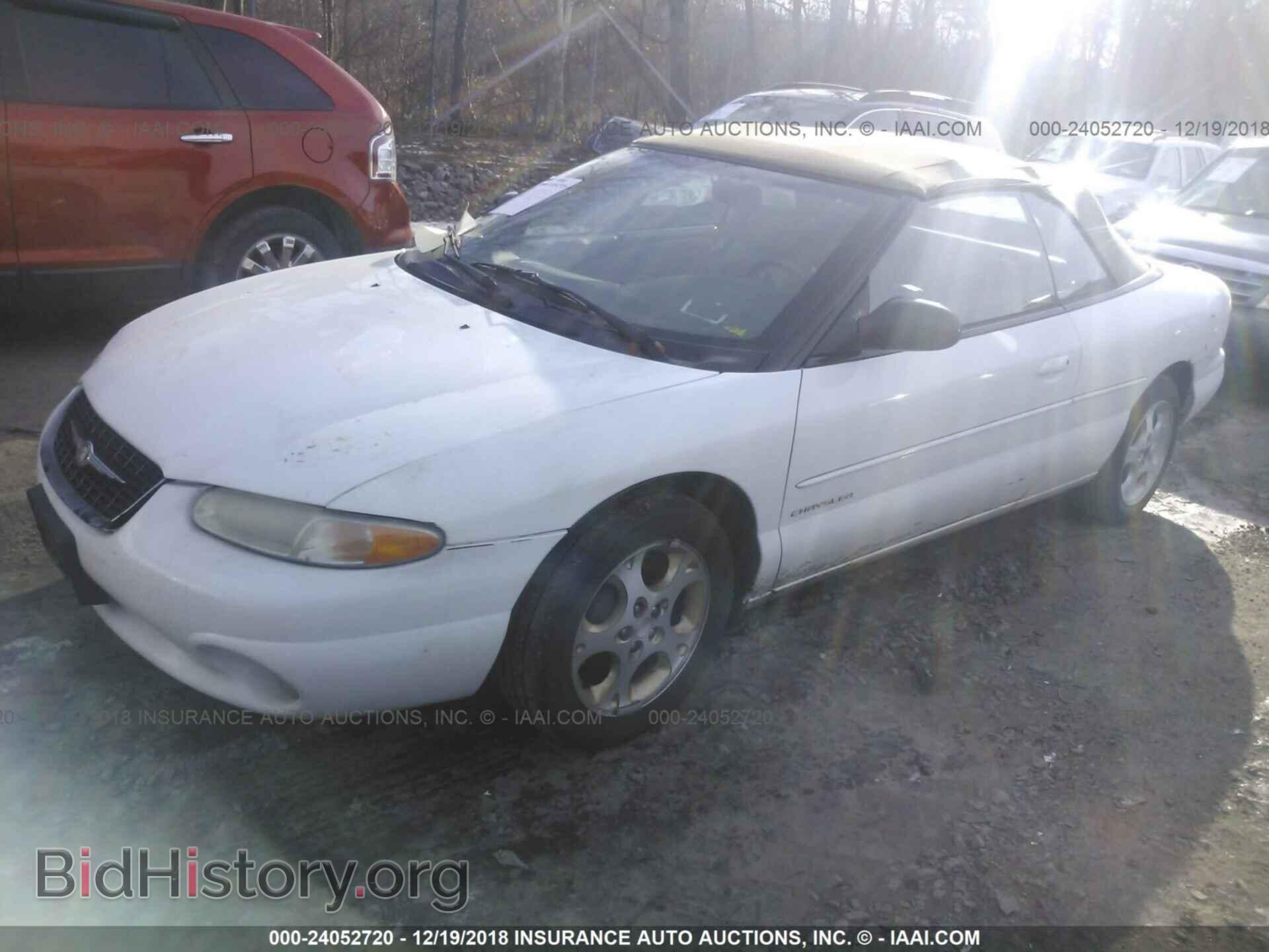 2000 CHRYSLER SEBRING - VIN: 3C3EL55H9YT211161 - Фото 2