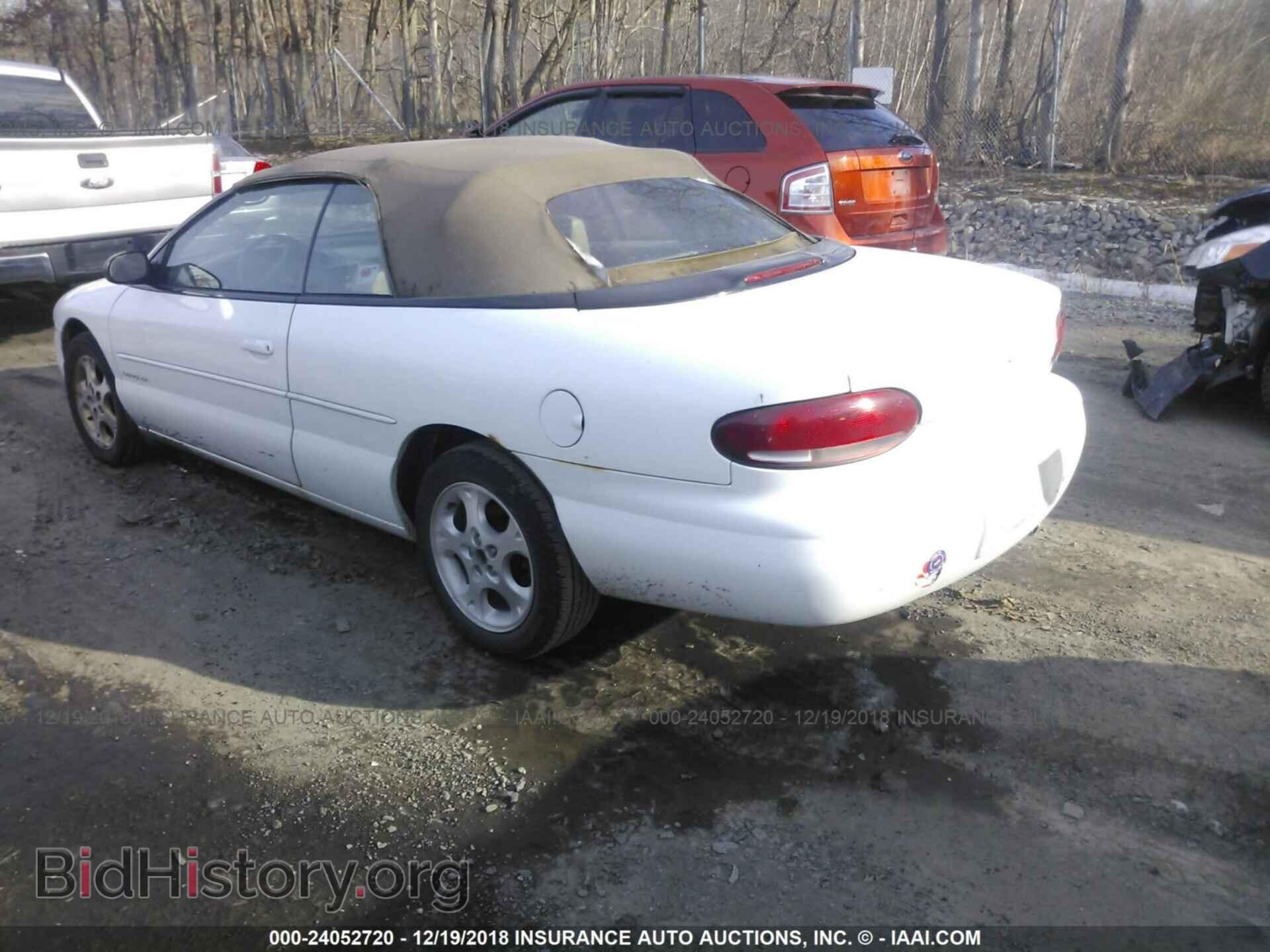 2000 CHRYSLER SEBRING - VIN: 3C3EL55H9YT211161 - Фото 3