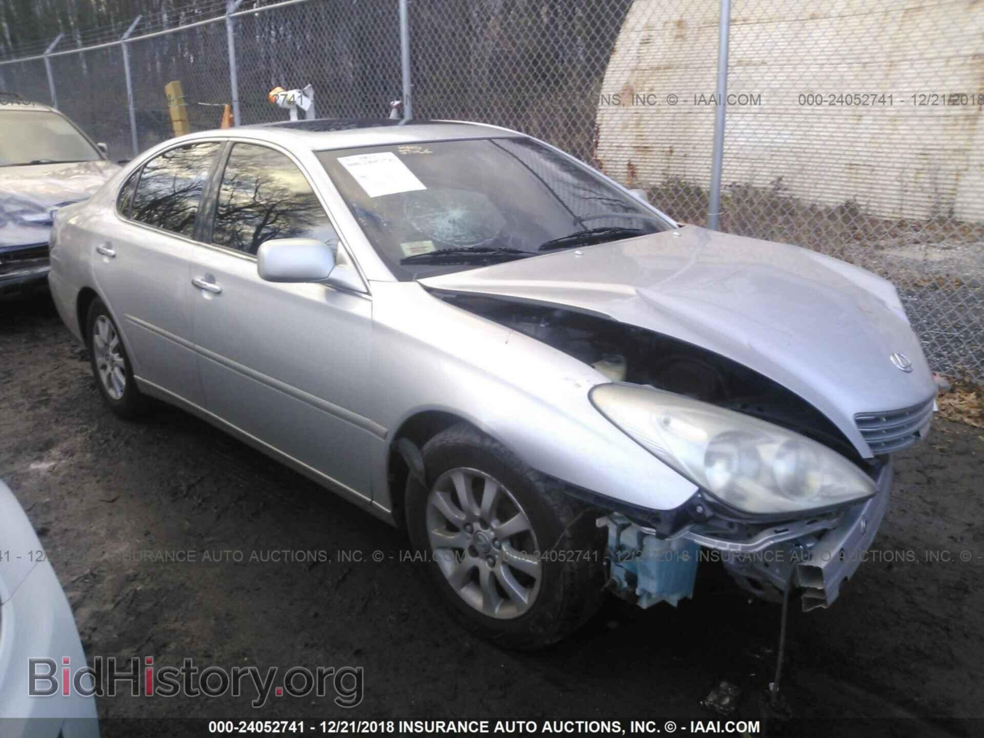 Photo JTHBF30G325036856 - LEXUS ES 2002