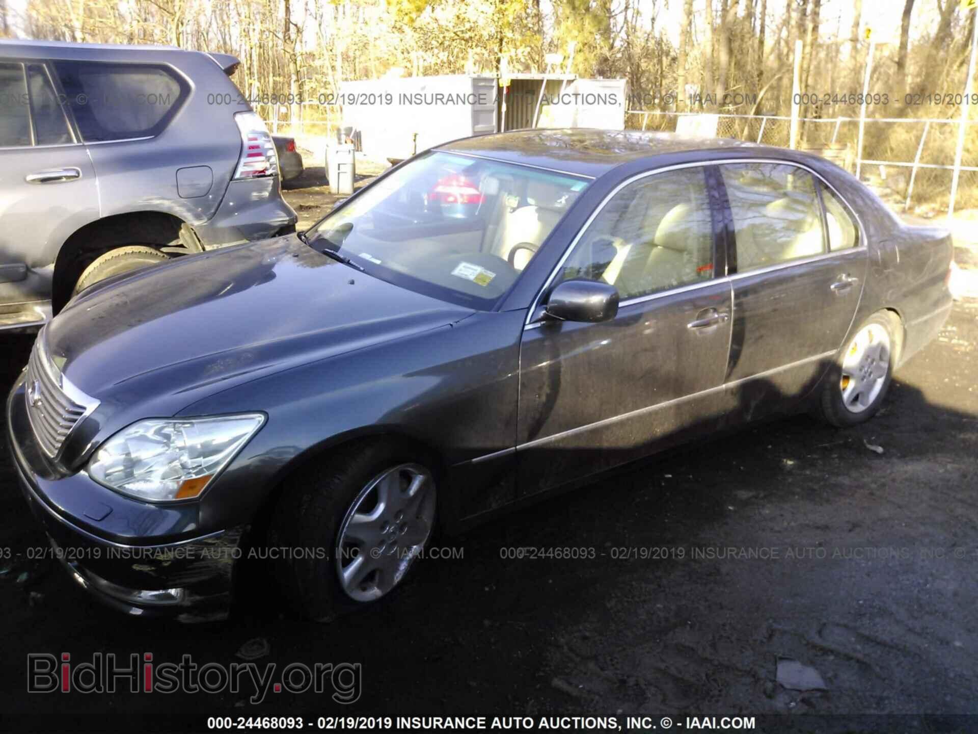 2004 LEXUS LS - VIN: JTHBN36F140150596 - Фото 2