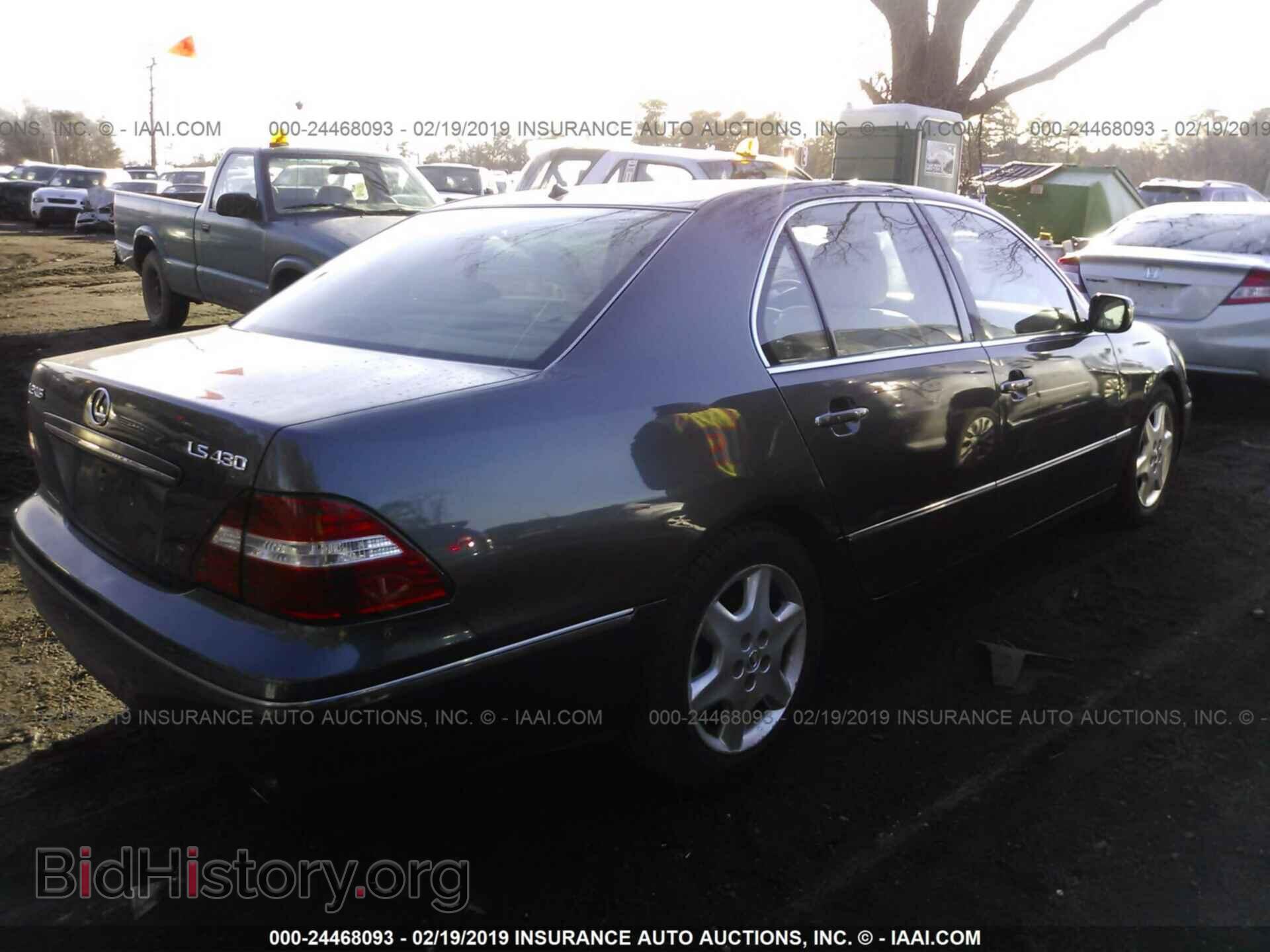 2004 LEXUS LS - VIN: JTHBN36F140150596 - Фото 4