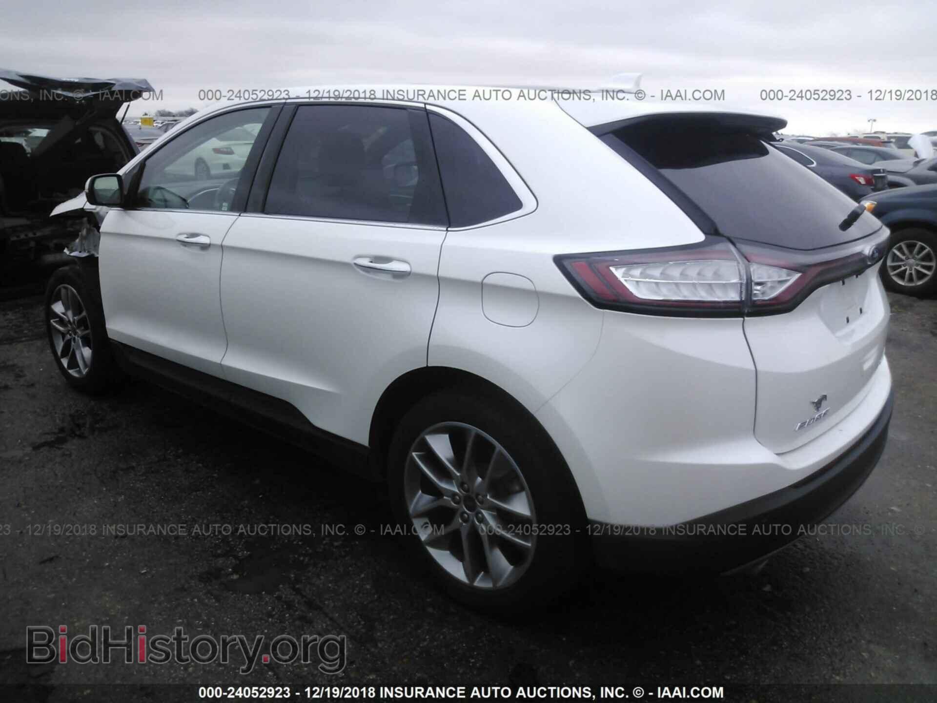 2015 FORD EDGE - VIN: 2FMTK3K8XFBB73104 - Фото 3