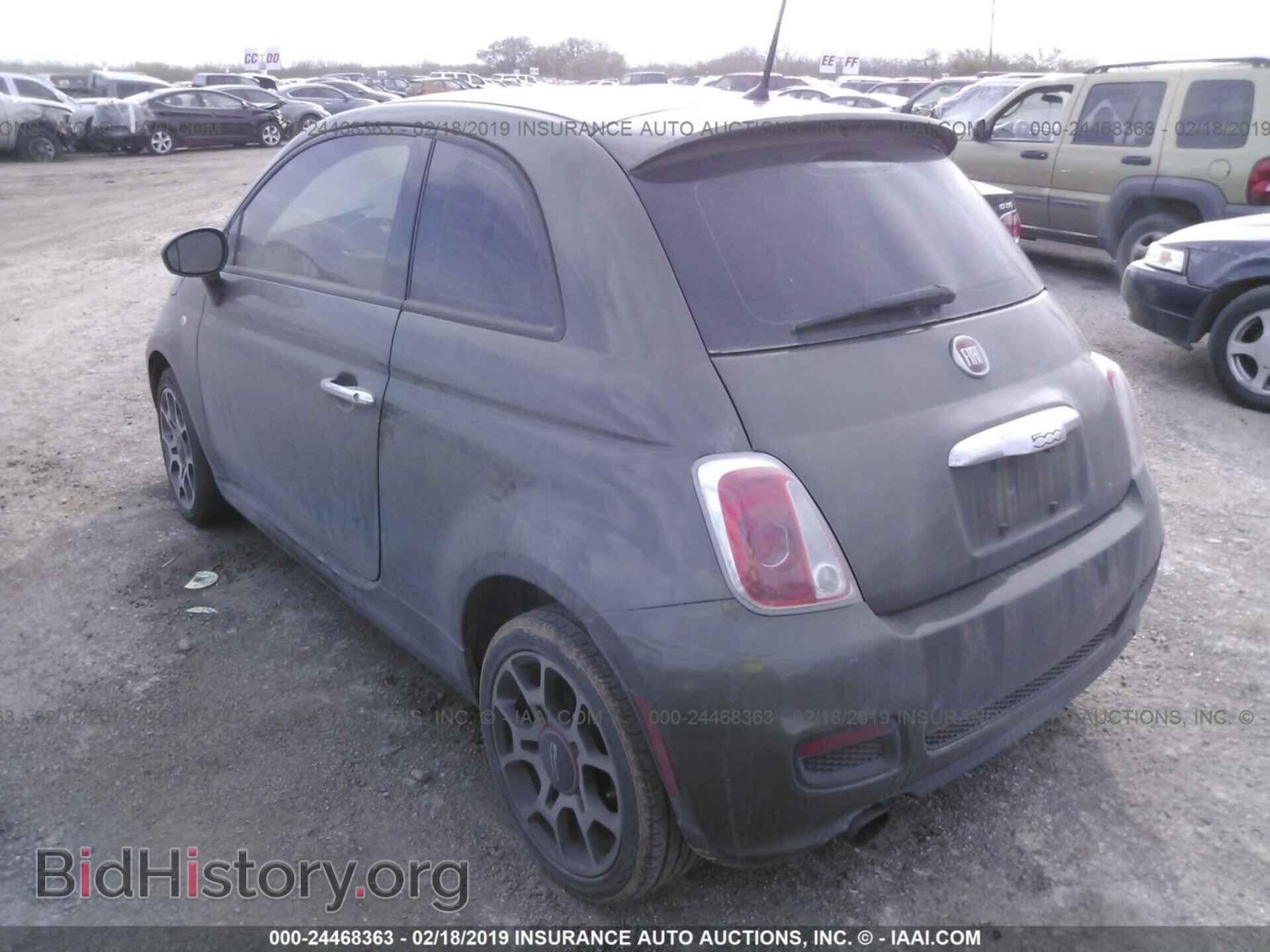 2015 FIAT 500 - VIN: 3C3CFFBR8FT656747 - Фото 3