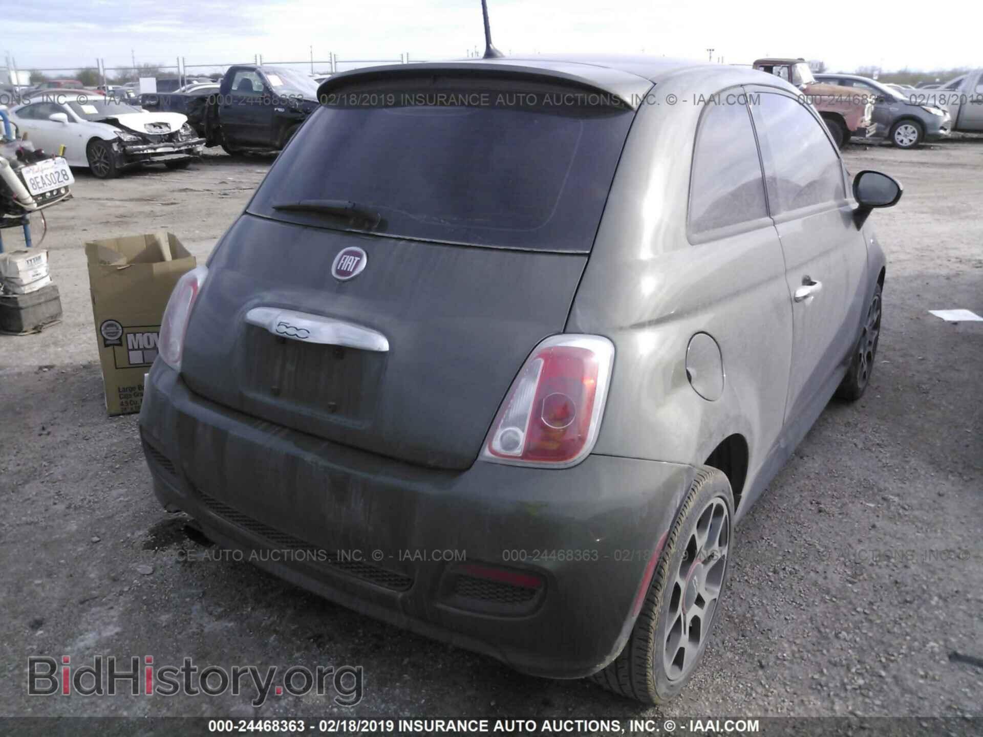 2015 FIAT 500 - VIN: 3C3CFFBR8FT656747 - Фото 4