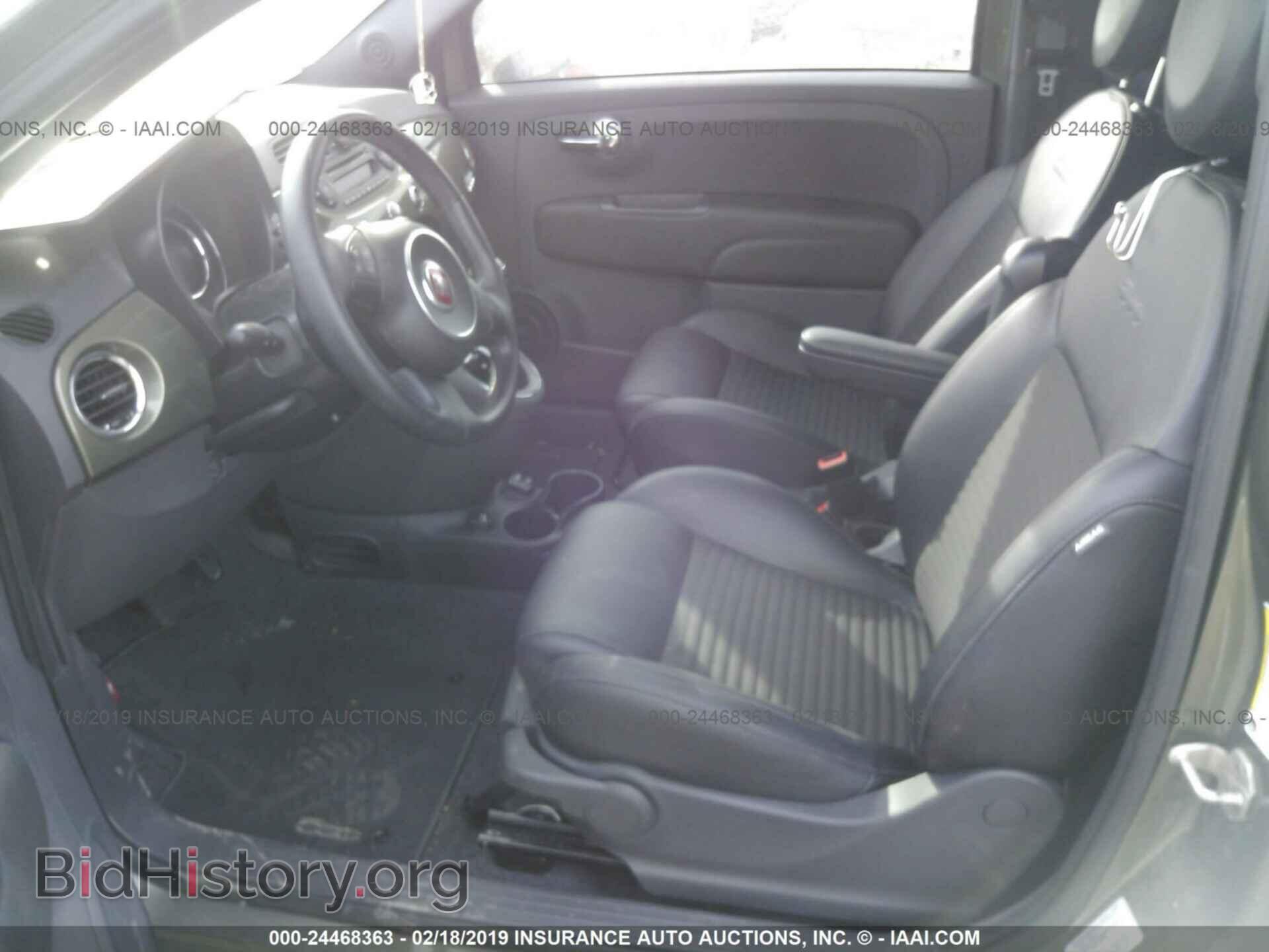 2015 FIAT 500 - VIN: 3C3CFFBR8FT656747 - Фото 5