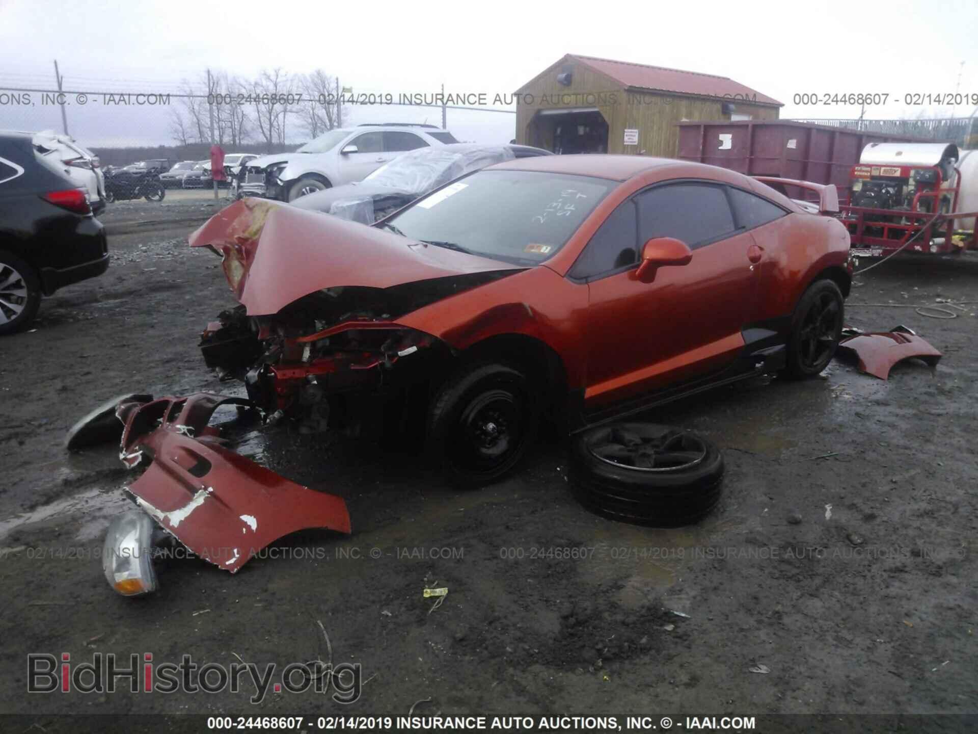 2009 MITSUBISHI ECLIPSE - VIN: 4A3AK24F79E040727 - Фото 2