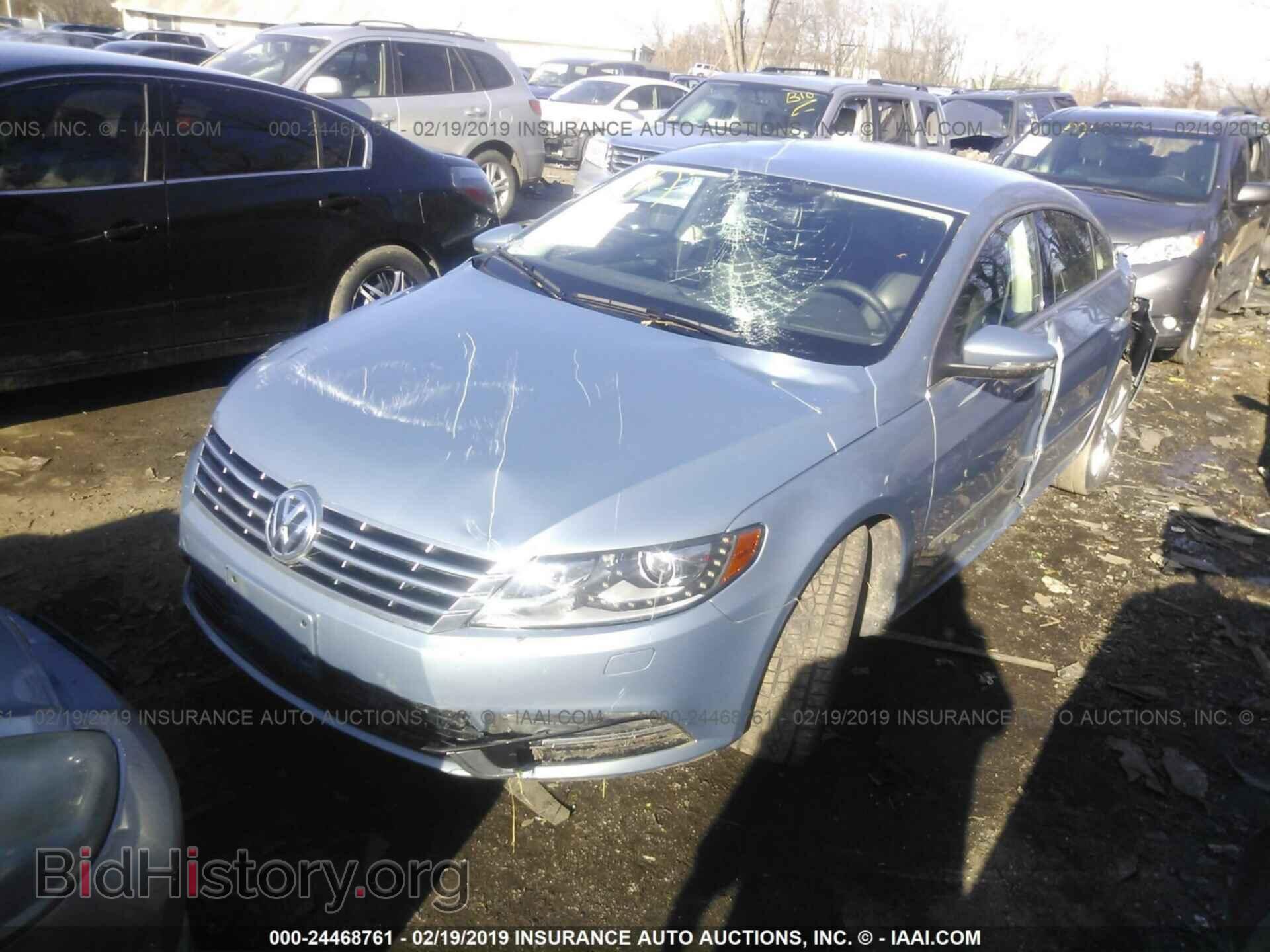 2013 VOLKSWAGEN CC - VIN: WVWBP7AN1DE505657 - Фото 2