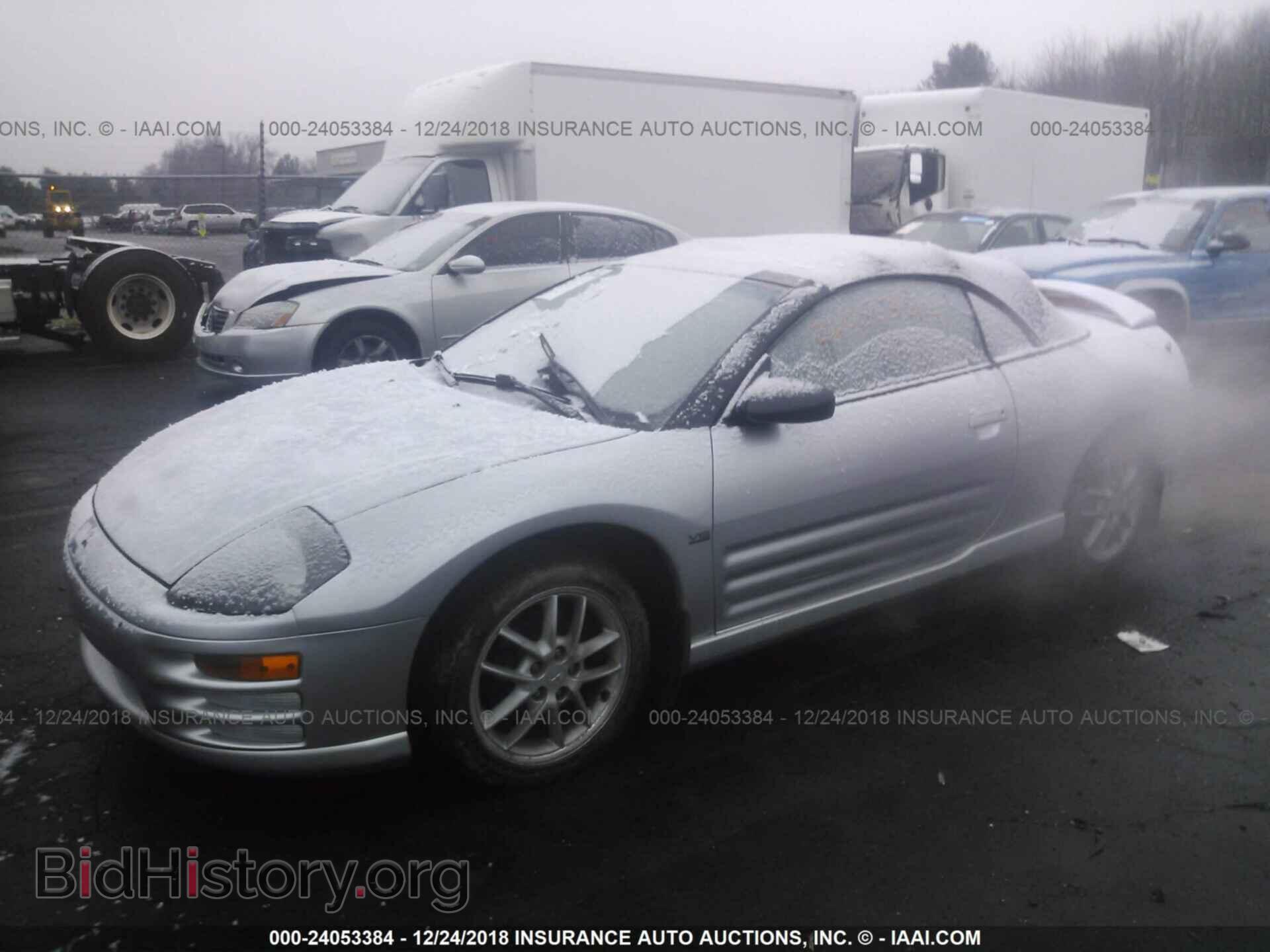2001 MITSUBISHI ECLIPSE - VIN: 4A3AE55H21E005879 - Фото 2