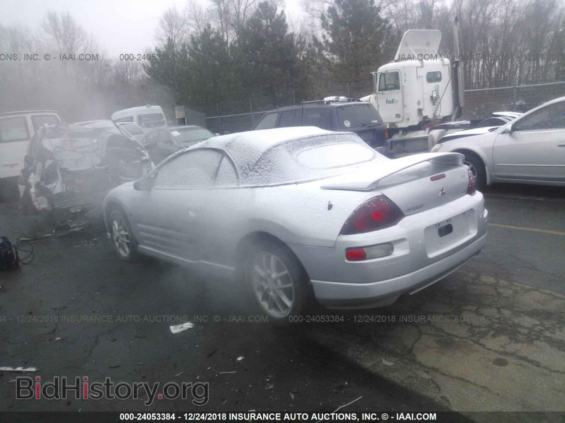 2001 MITSUBISHI ECLIPSE - VIN: 4A3AE55H21E005879 - Фото 3