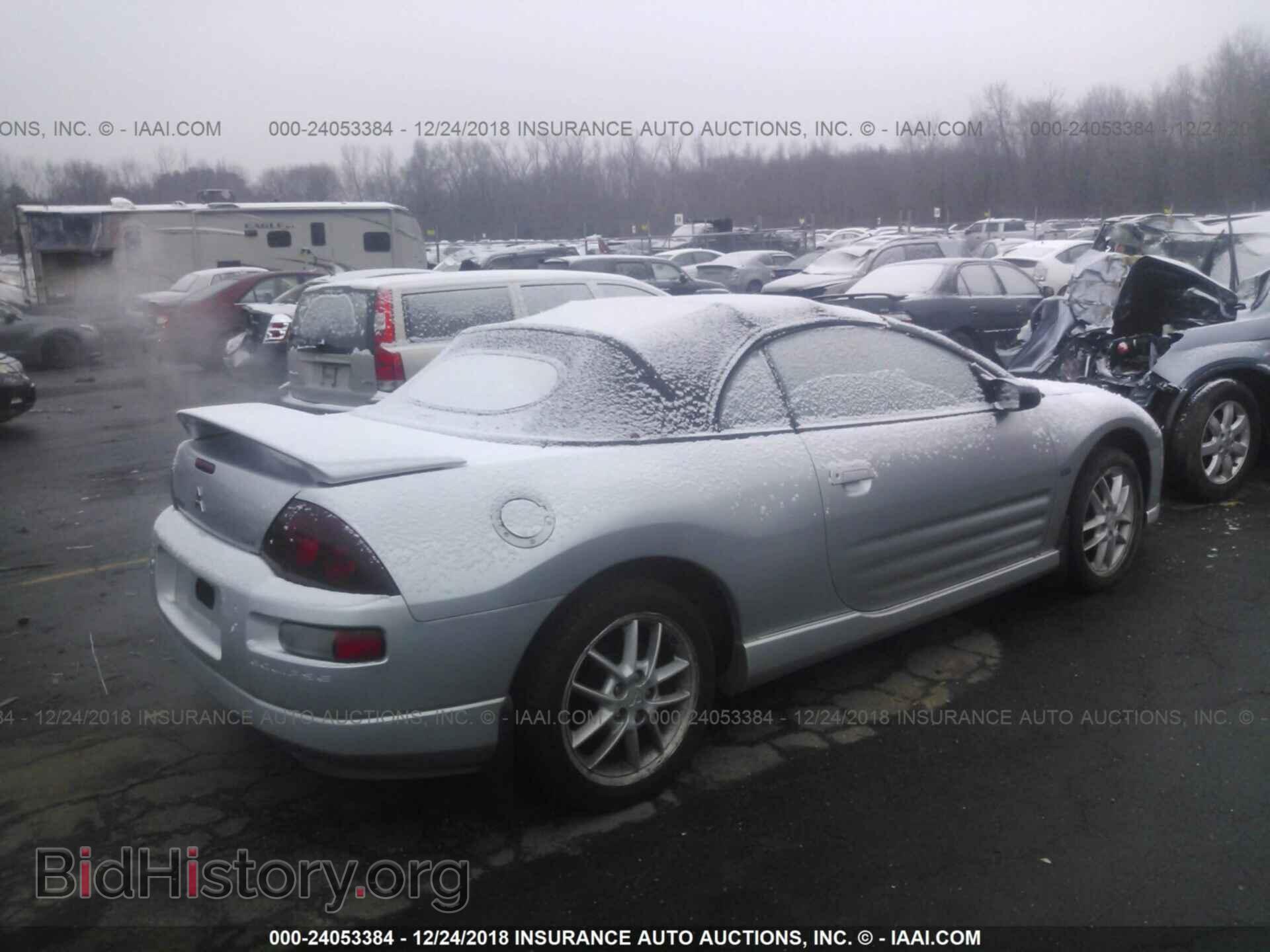 2001 MITSUBISHI ECLIPSE - VIN: 4A3AE55H21E005879 - Фото 4