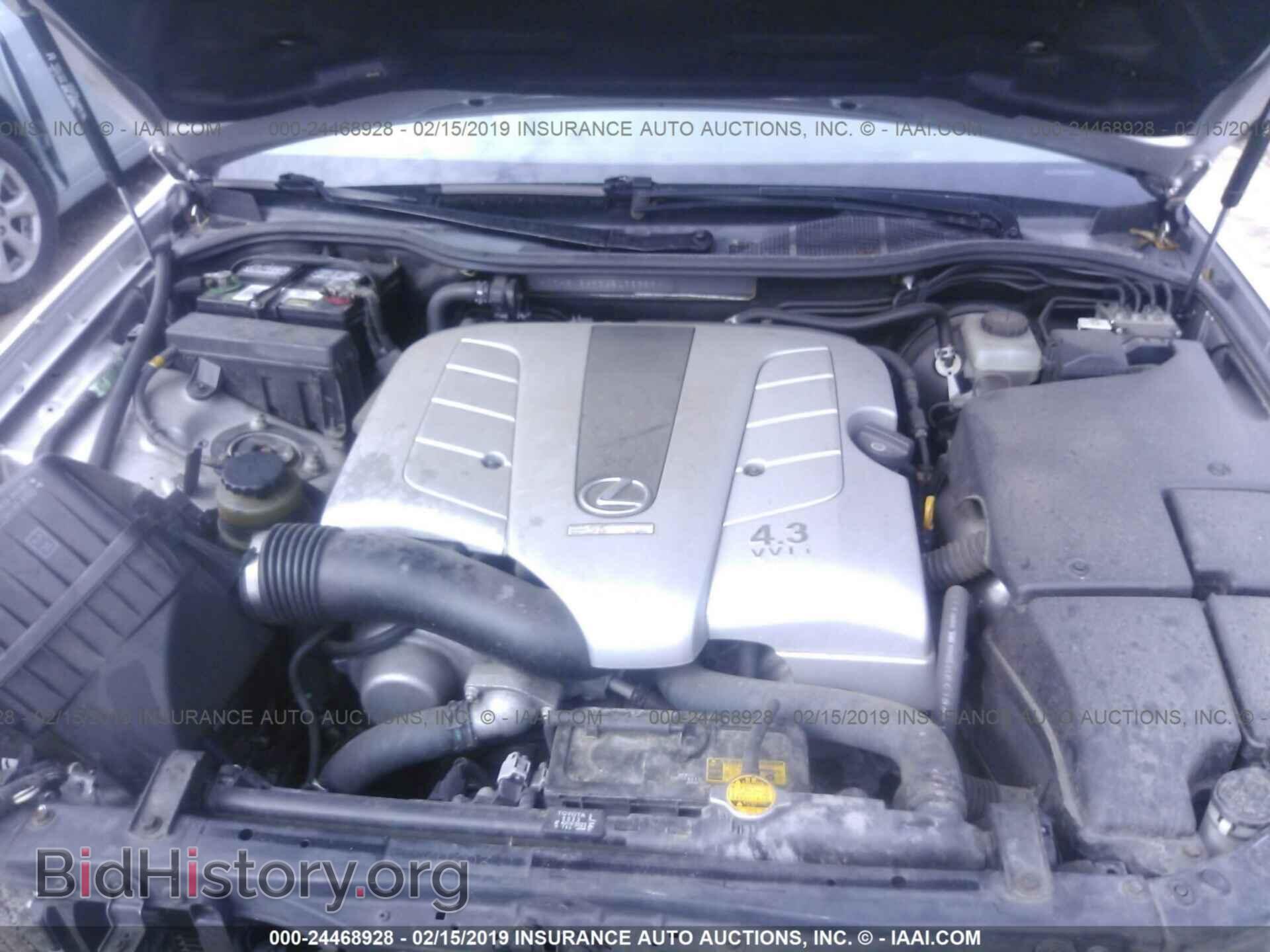2006 LEXUS LS - VIN: JTHBN36F365038355 - Фото 10