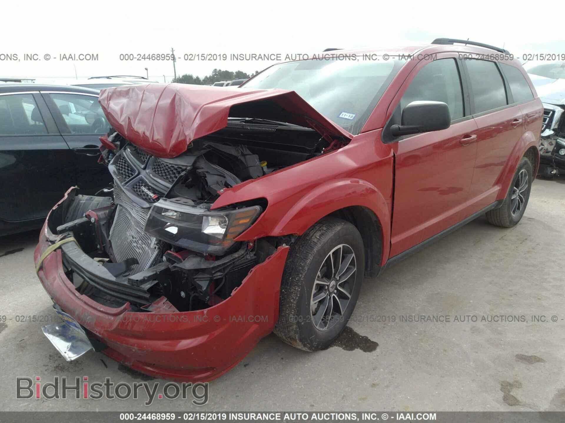 2018 DODGE JOURNEY - VIN: 3C4PDCAB2JT363683 - Фото 2