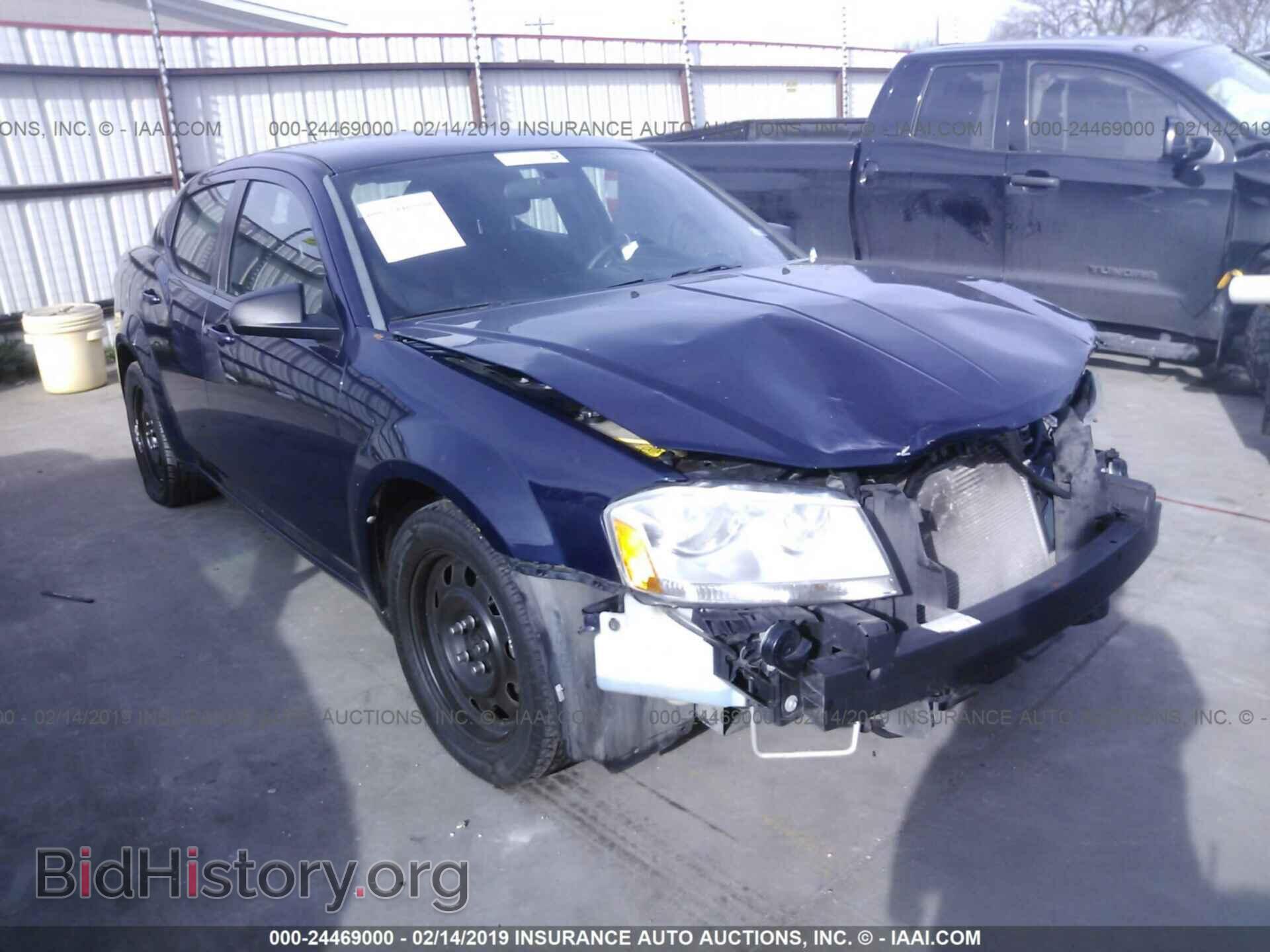 Photo 1C3CDZAG4DN771768 - DODGE AVENGER 2013