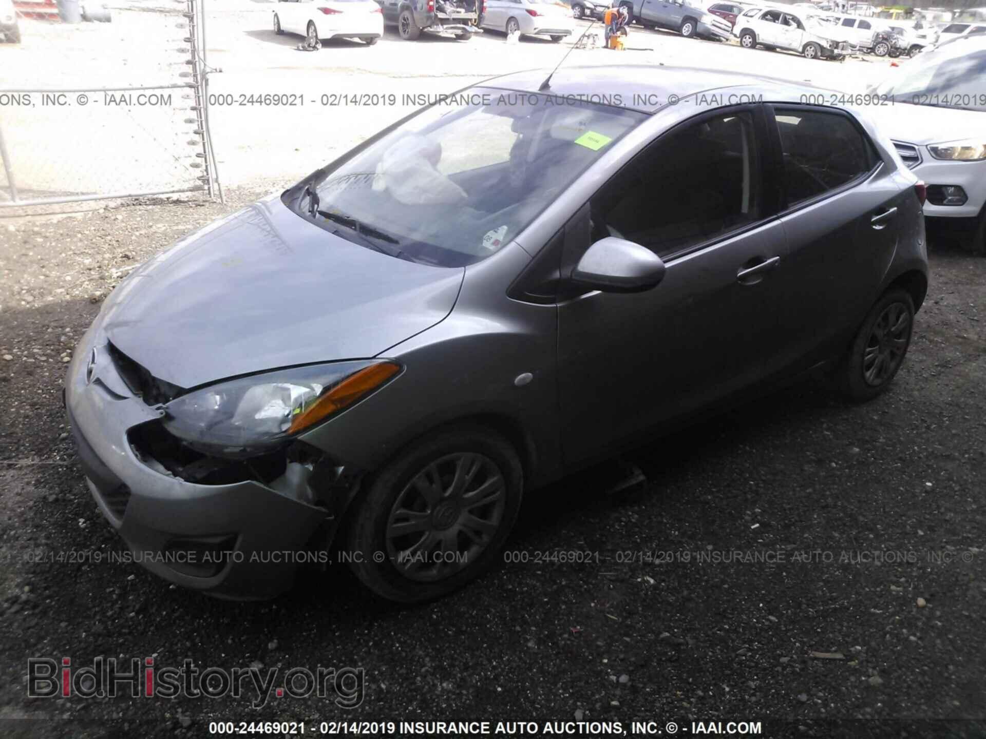 2014 MAZDA MAZDA2 - VIN: JM1DE1KY5E0184855 - Photo 2