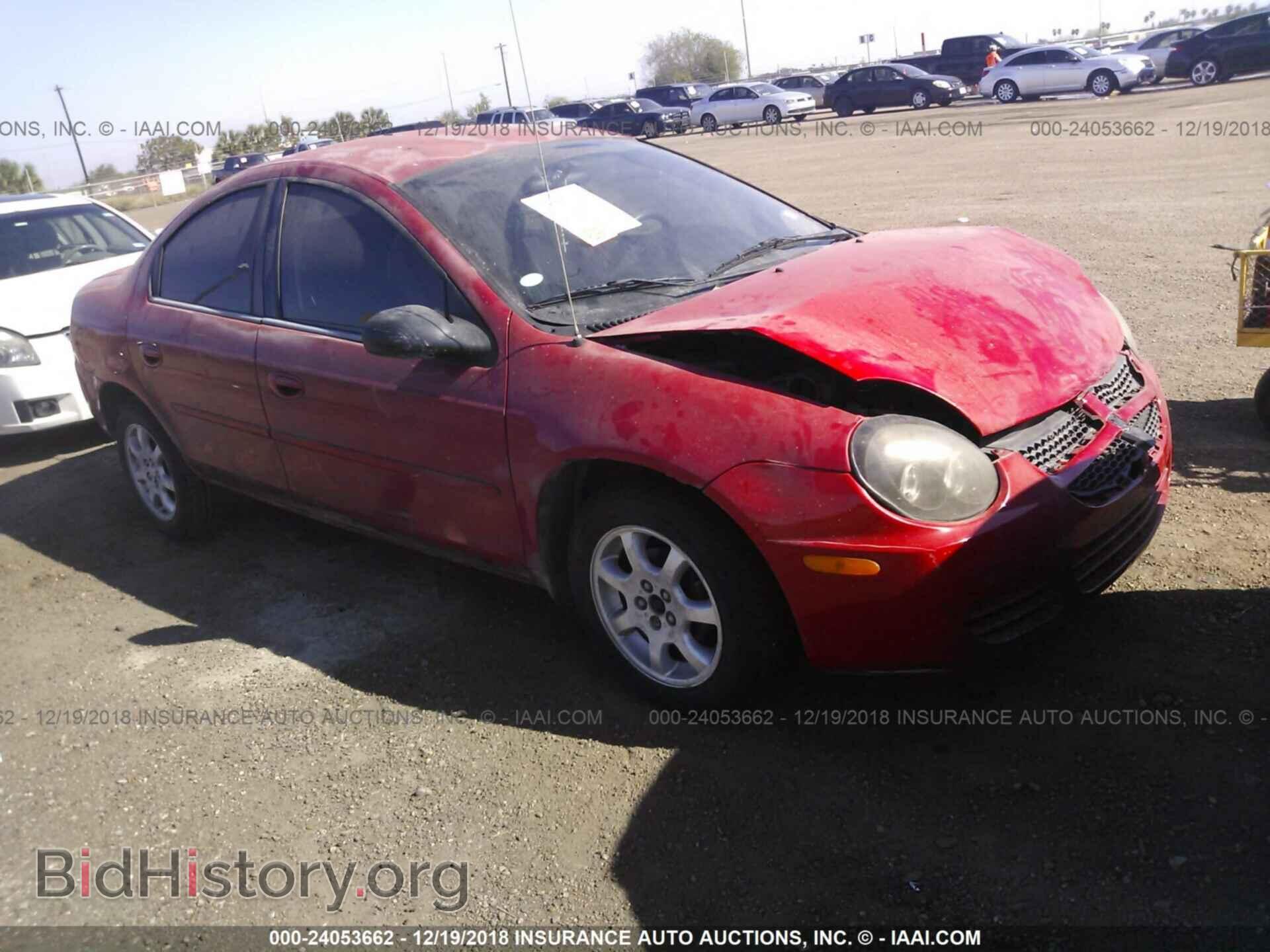 Photo 1B3ES56CX5D182306 - DODGE NEON 2005