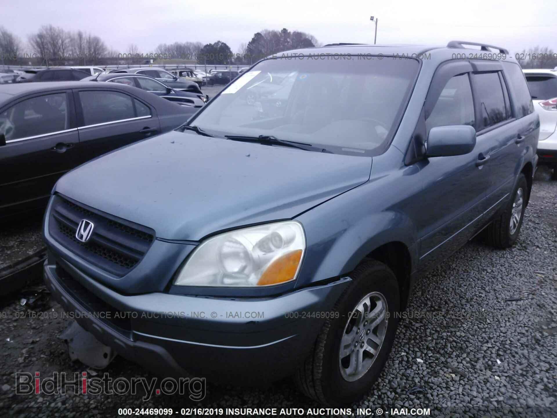 2005 HONDA PILOT - VIN: 2HKYF18585H526104 - Фото 2