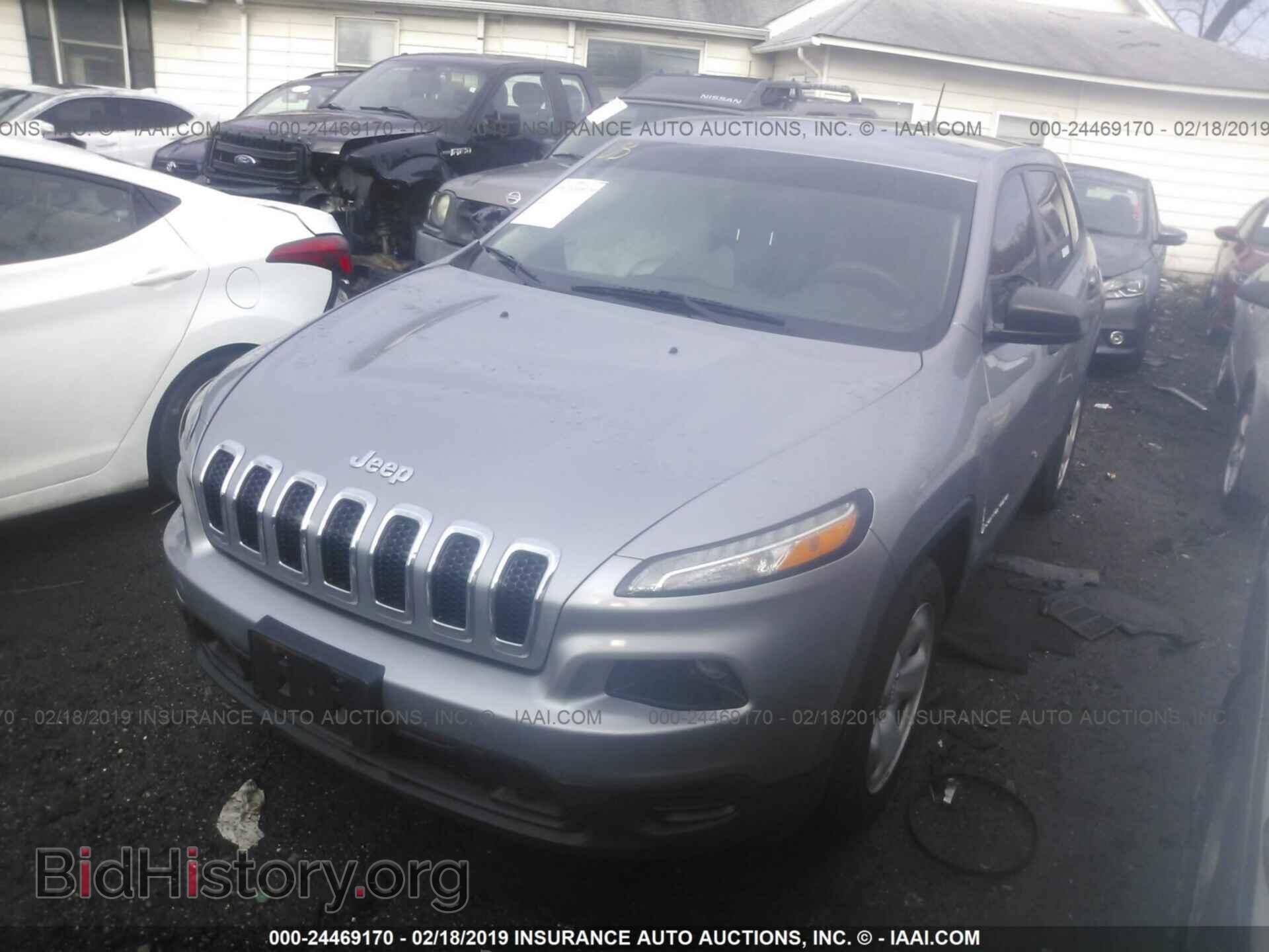 2014 JEEP CHEROKEE - VIN: 1C4PJLAB5EW123701 - Photo 2