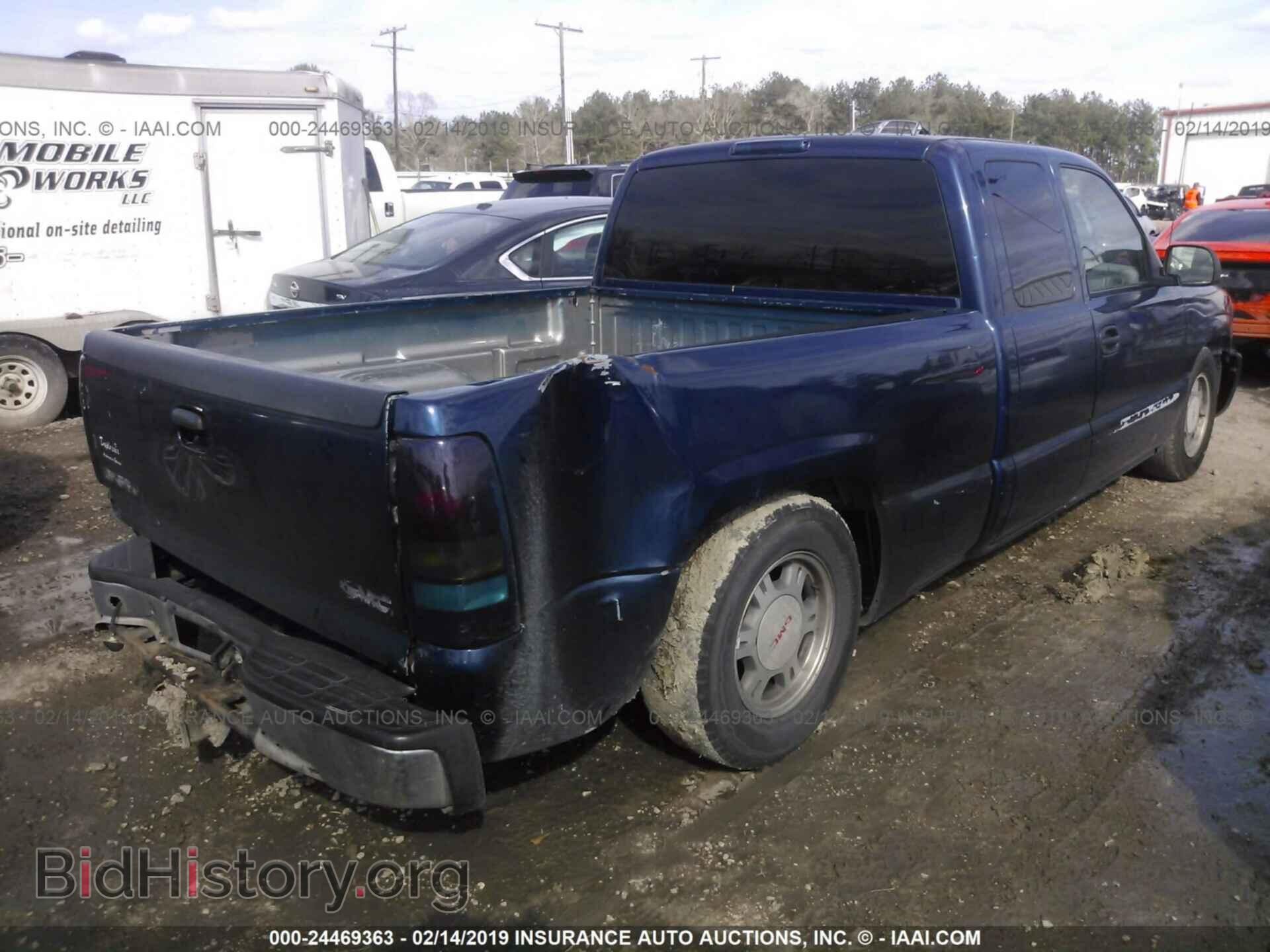 2002 GMC NEW SIERRA - VIN: 2GTEC19V721174768 - Фото 4