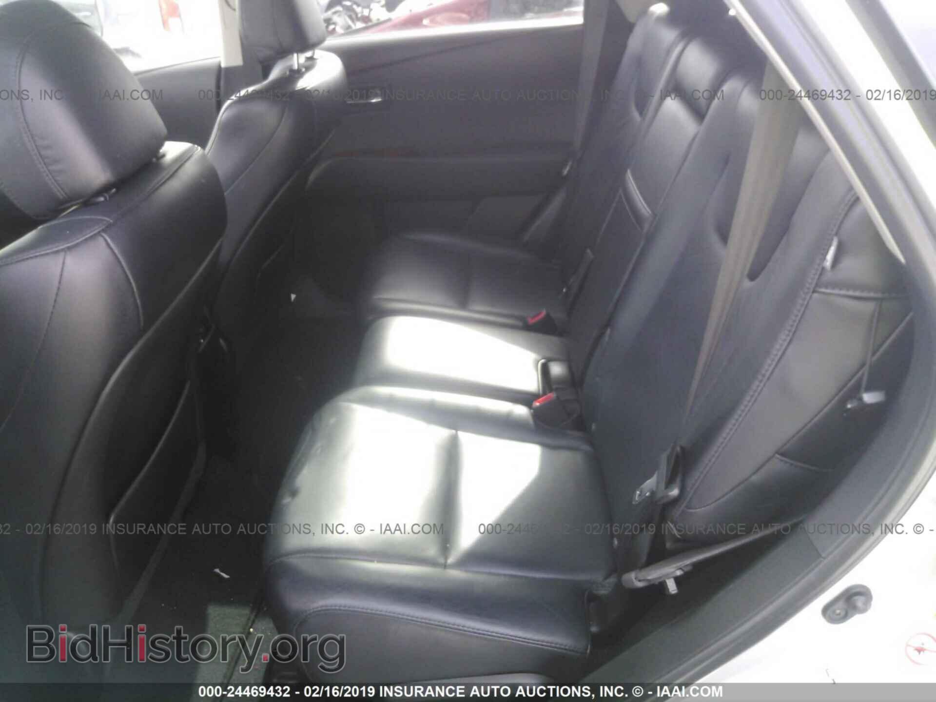 2011 LEXUS RX - VIN: 2T2BK1BA6BC092900 - Фото 8