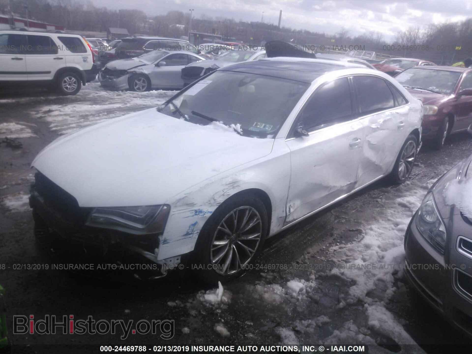 2012 AUDI A8 - VIN: WAURVAFD9CN002911 - Фото 2
