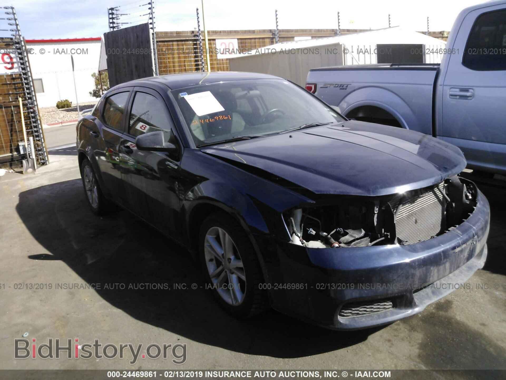 Фотография 1C3CDZAG7DN552822 - DODGE AVENGER 2013